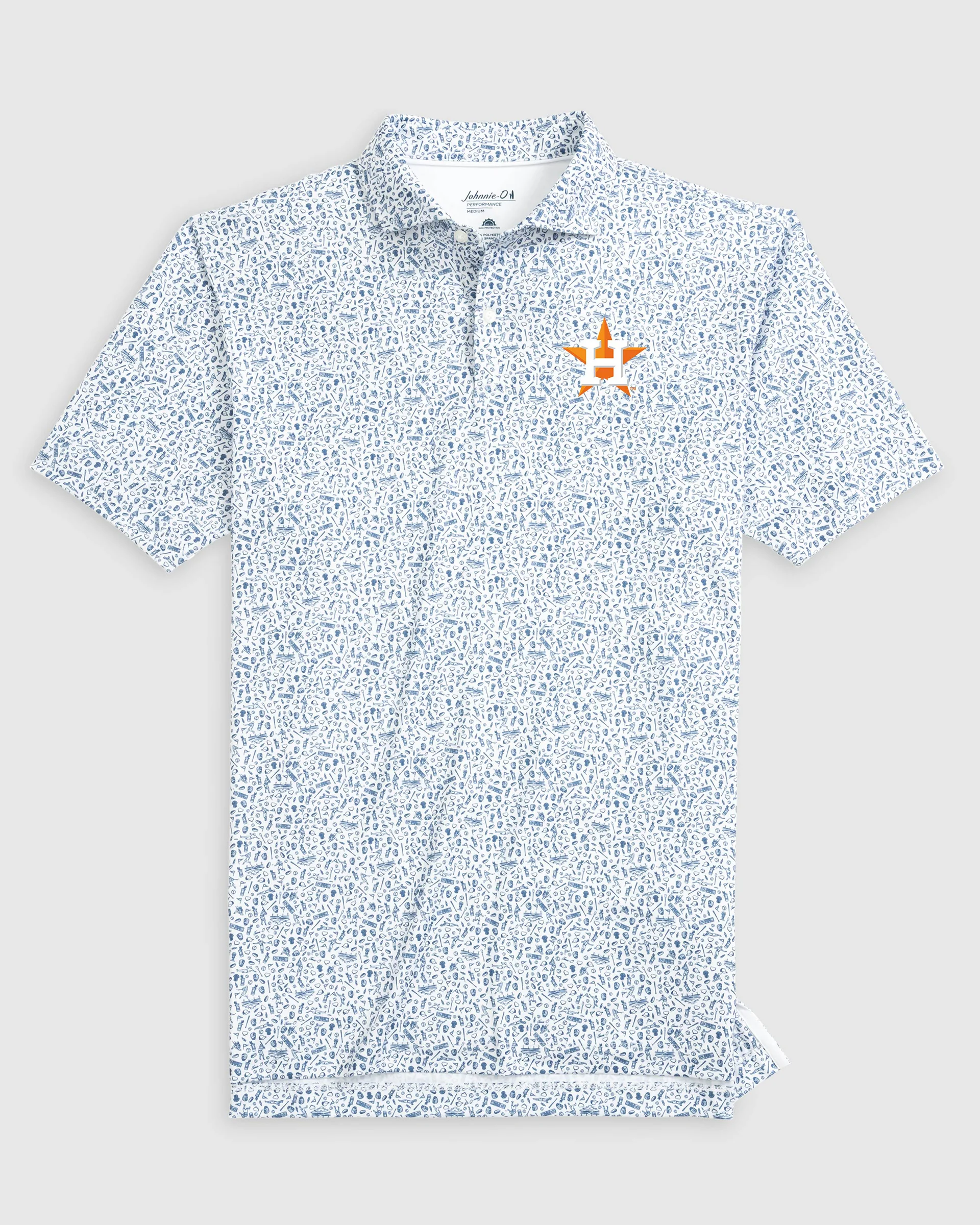 Houston Astros Rally Cap Performance Polo
