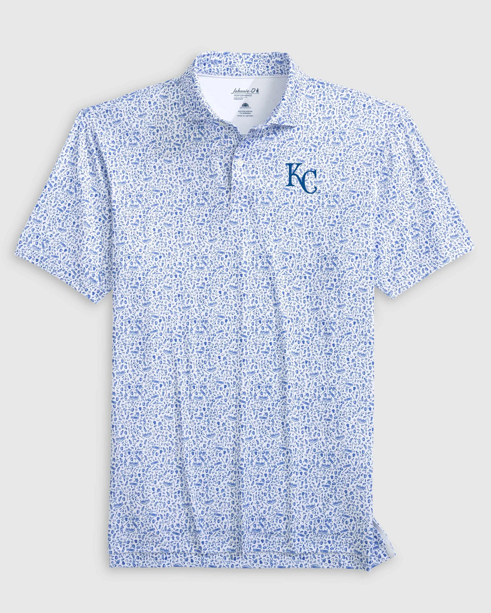 Kansas City Royals Rally Cap Performance Polo
