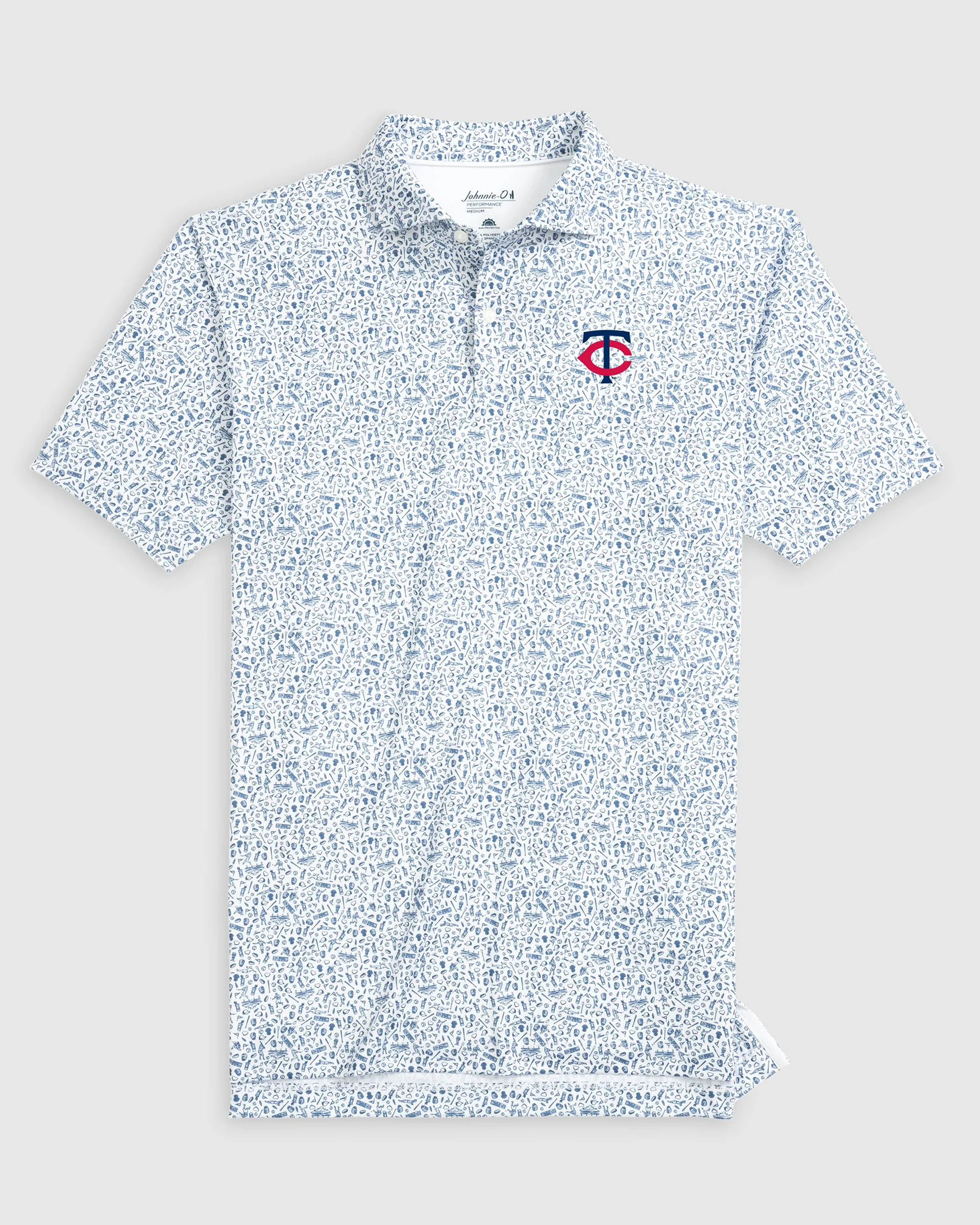 Minnesota Twins Rally Cap Performance Polo