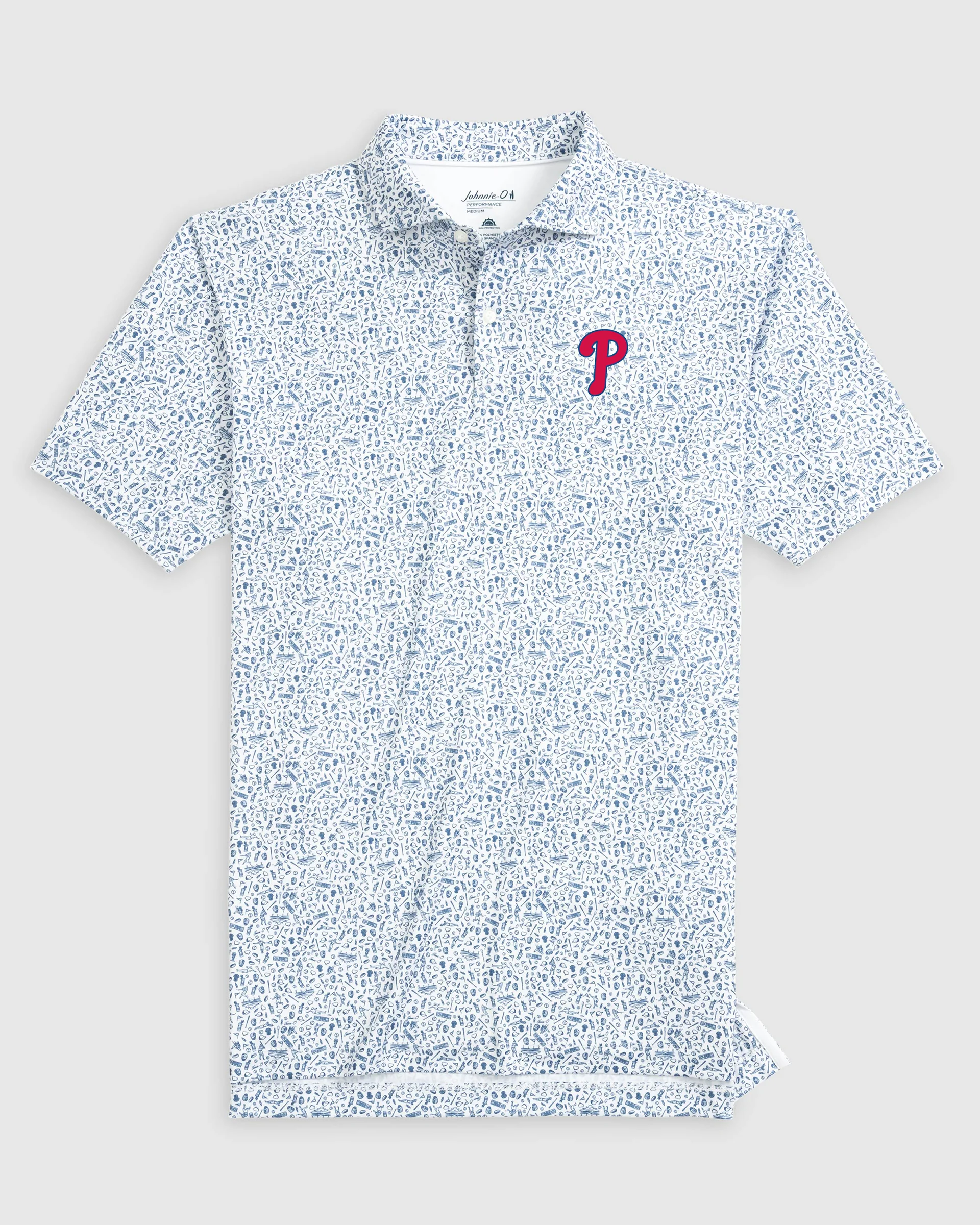 Philadelphia Phillies Rally Cap Performance Polo