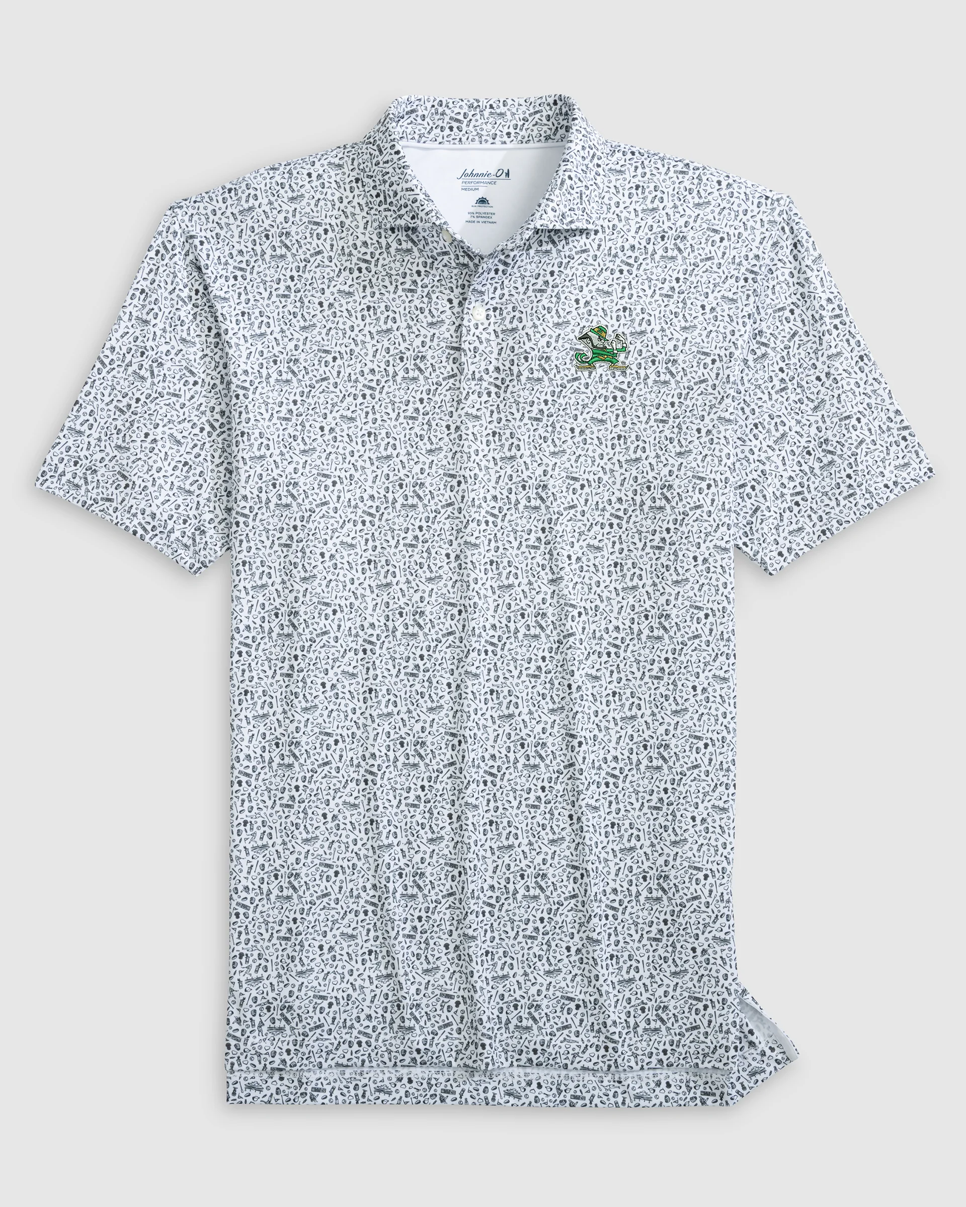 Notre Dame Rally Cap Performance Polo