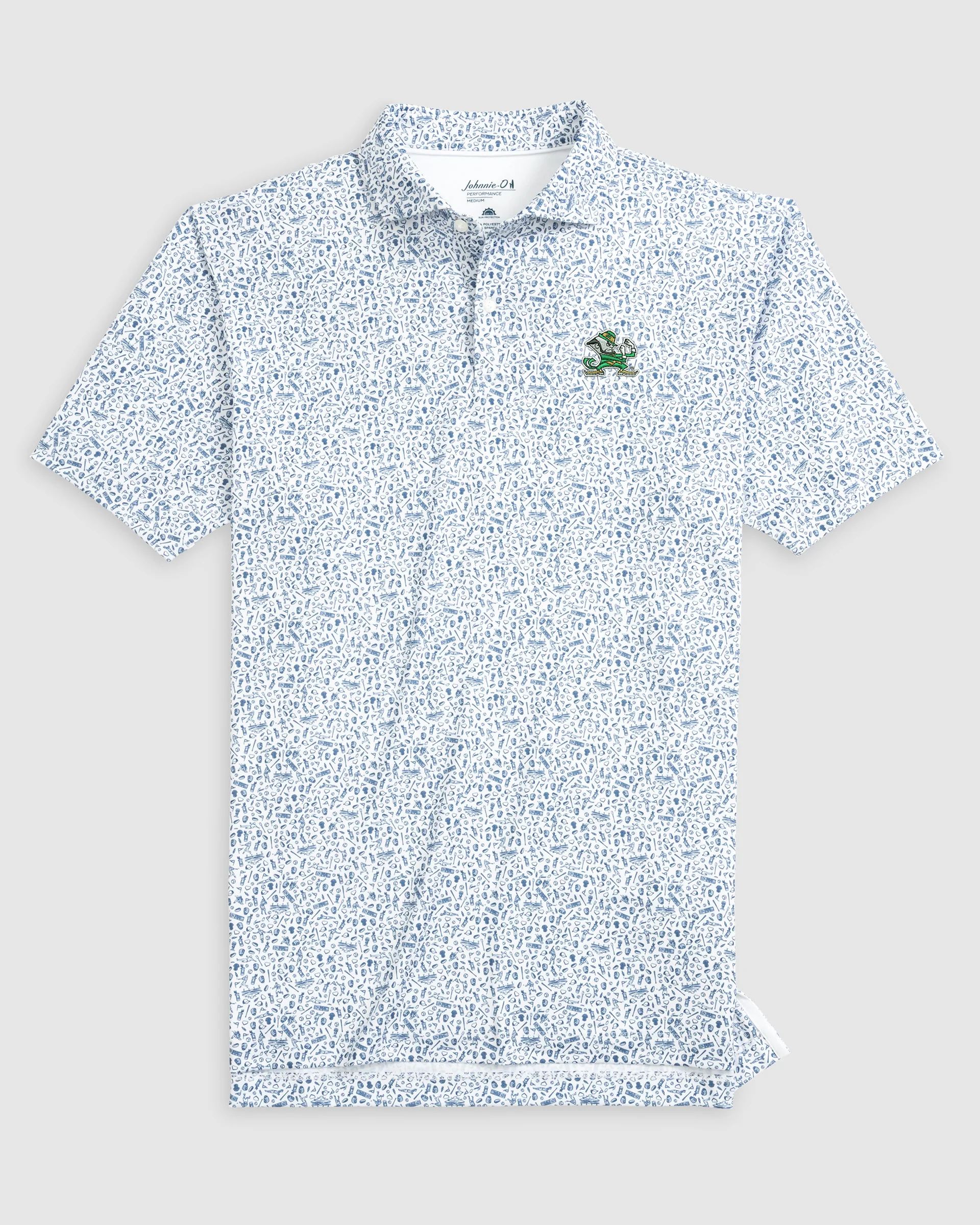 Notre Dame Rally Cap Performance Polo - Image 2