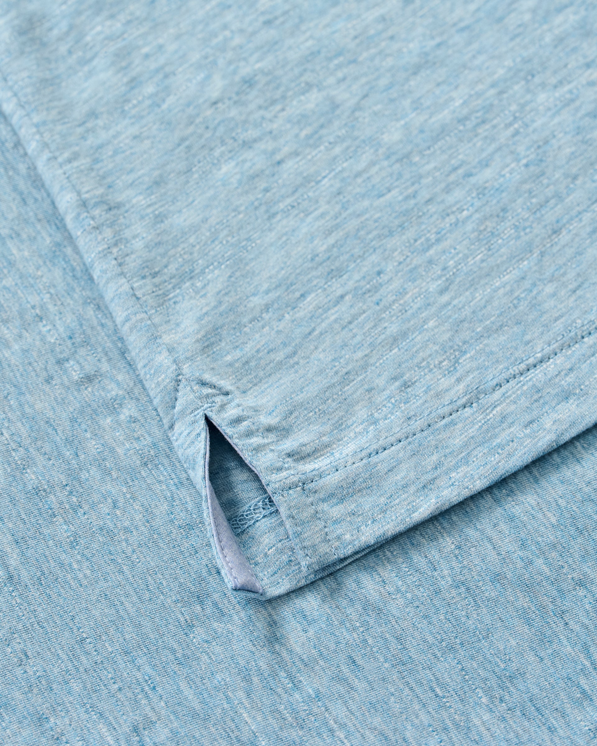 Slub Cotton Blend Polo - Starnes Heathered - Image 7