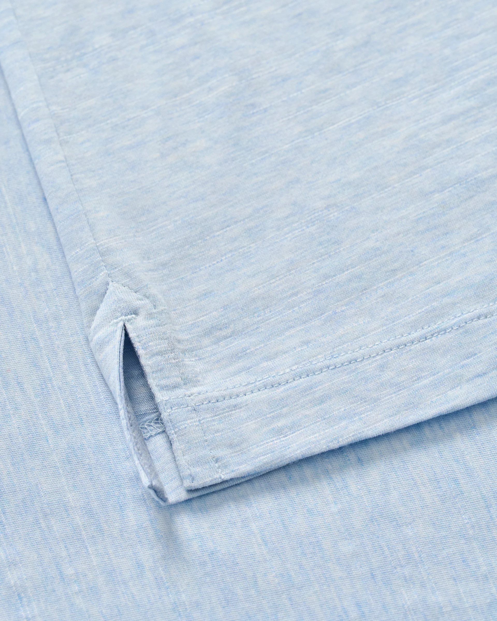 Slub Cotton Blend Polo - Starnes Heathered - Image 7