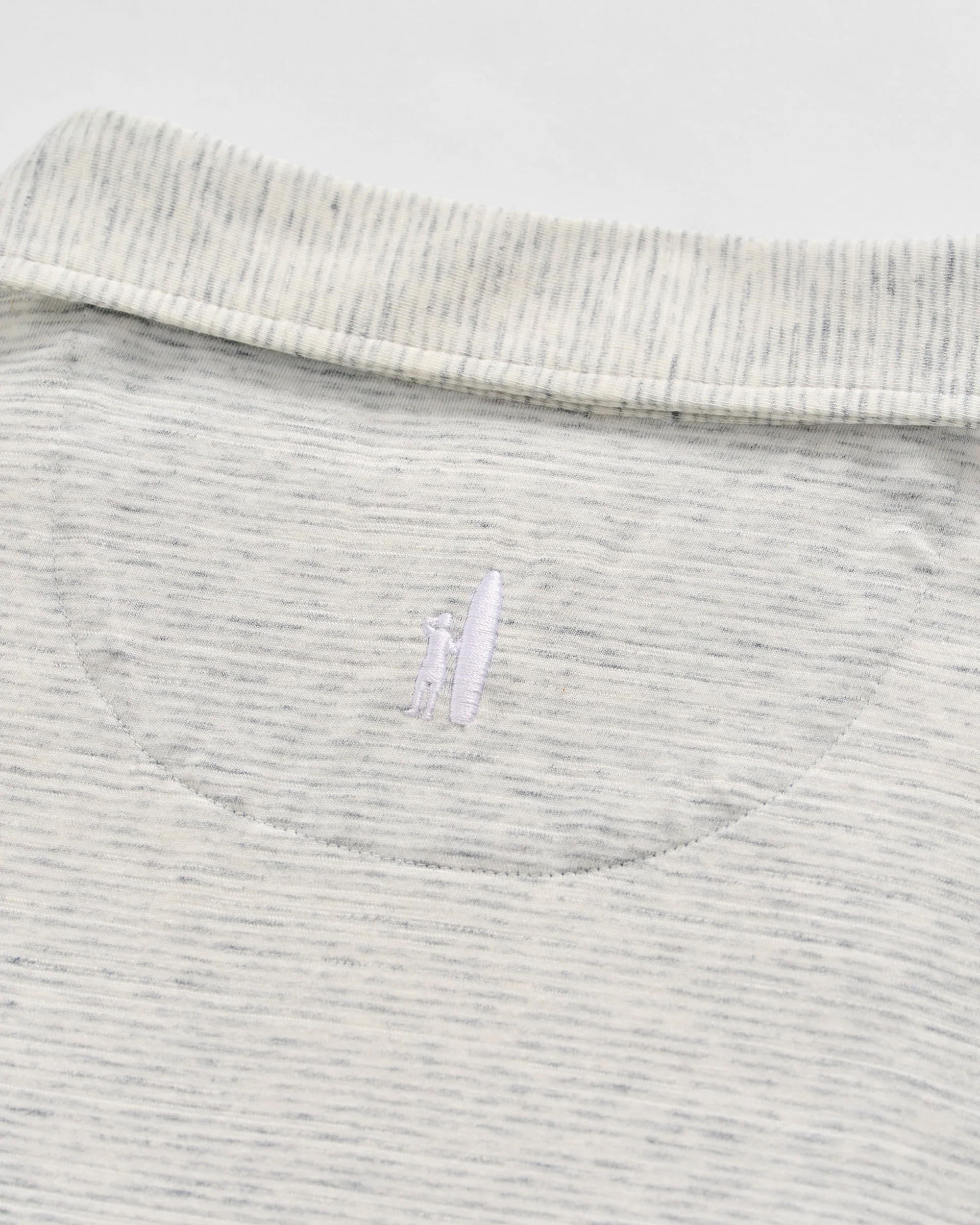 Slub Cotton Blend Polo - Thatcher Stripe - Image 6