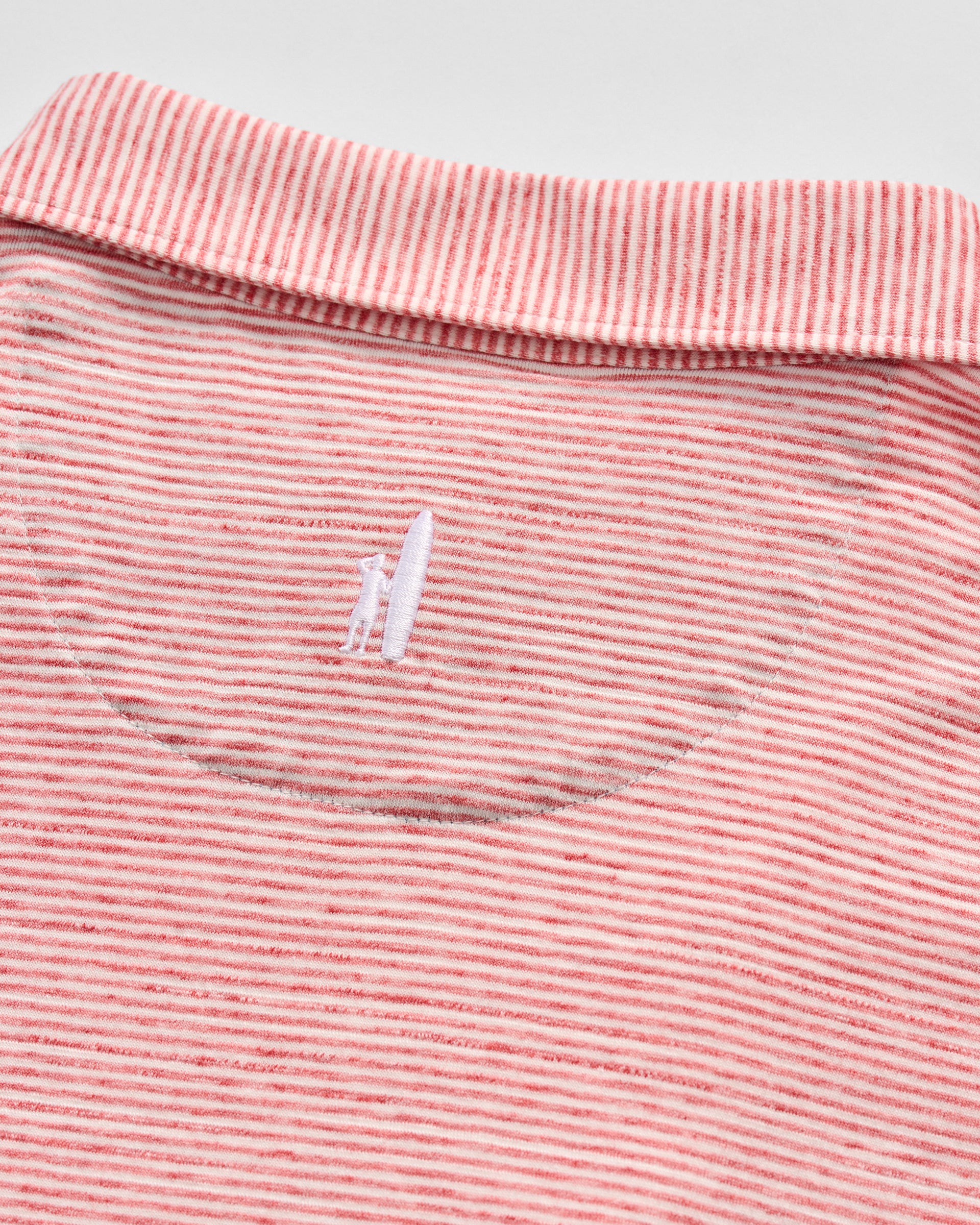 Slub Cotton Blend Polo - Thatcher Stripe - Image 6