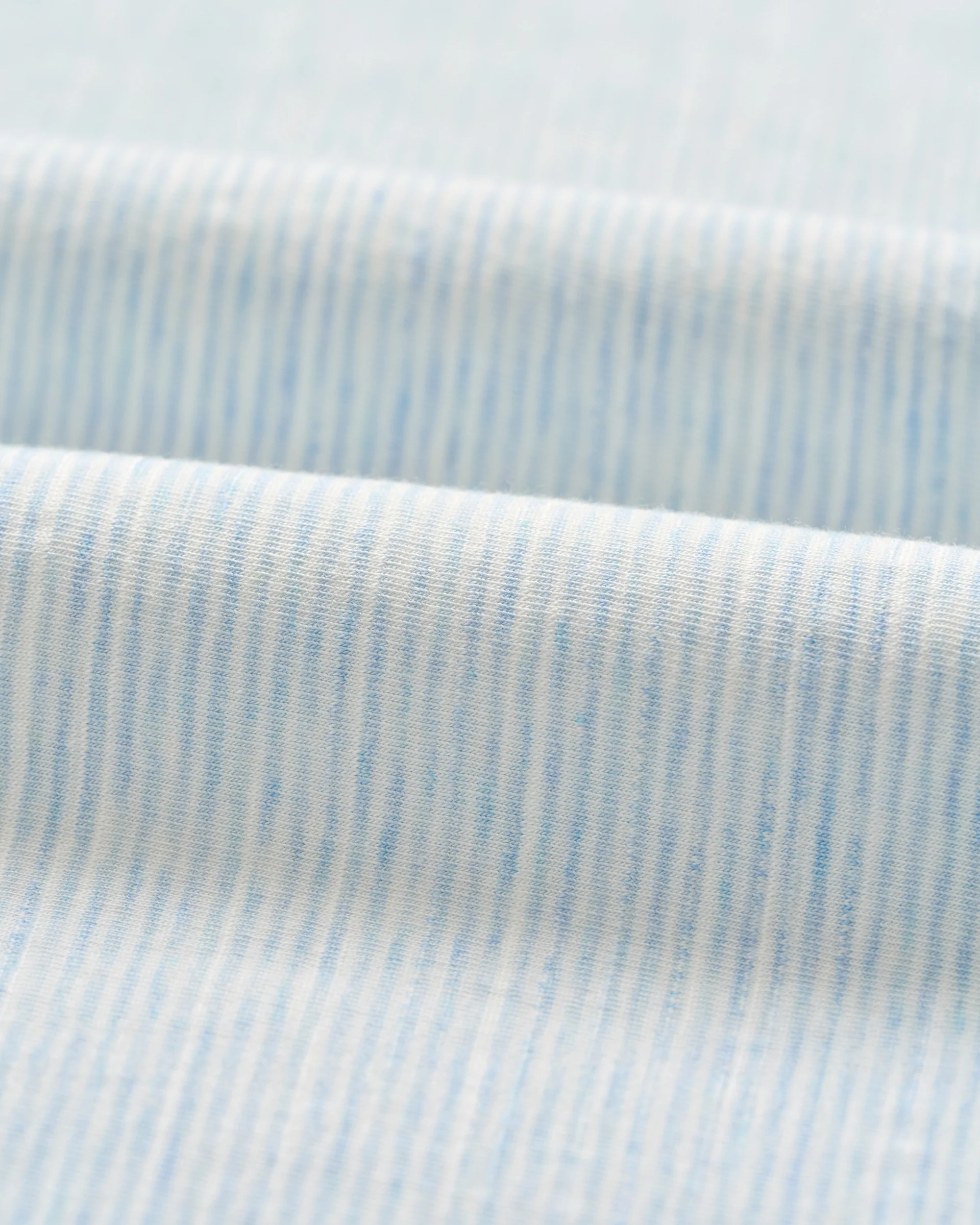 Slub Cotton Blend Polo - Thatcher Stripe - Image 8
