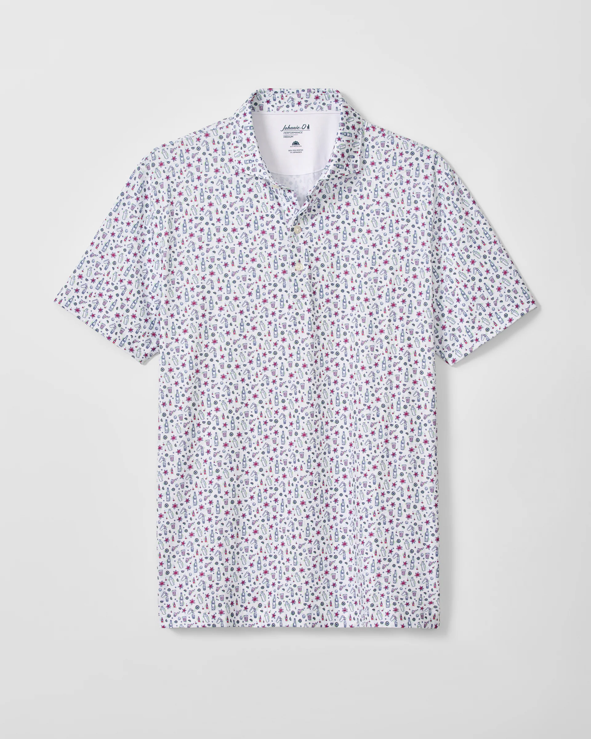 Performance Jersey Polo - Petal Punch - Image 4