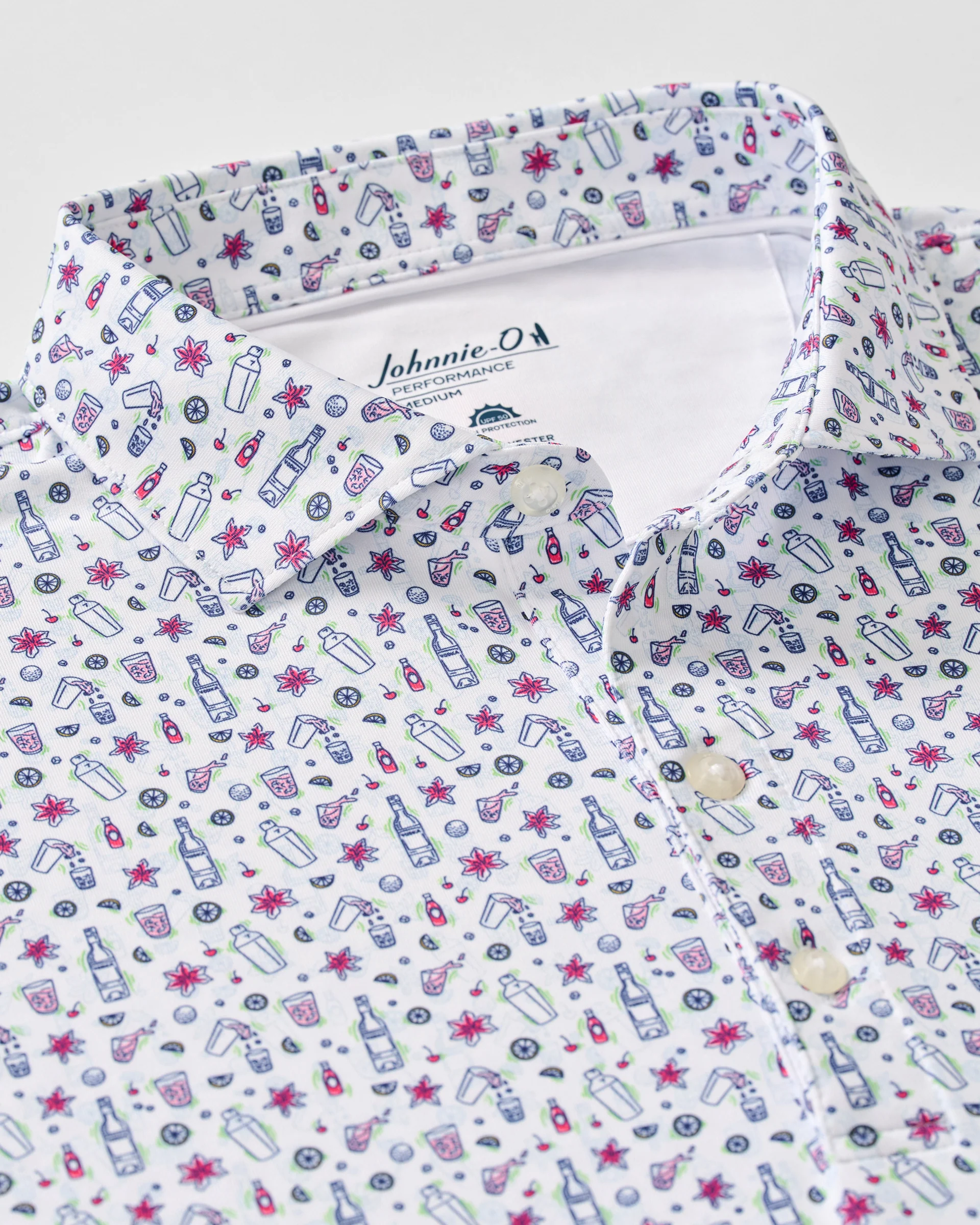 Performance Jersey Polo - Petal Punch - Image 5