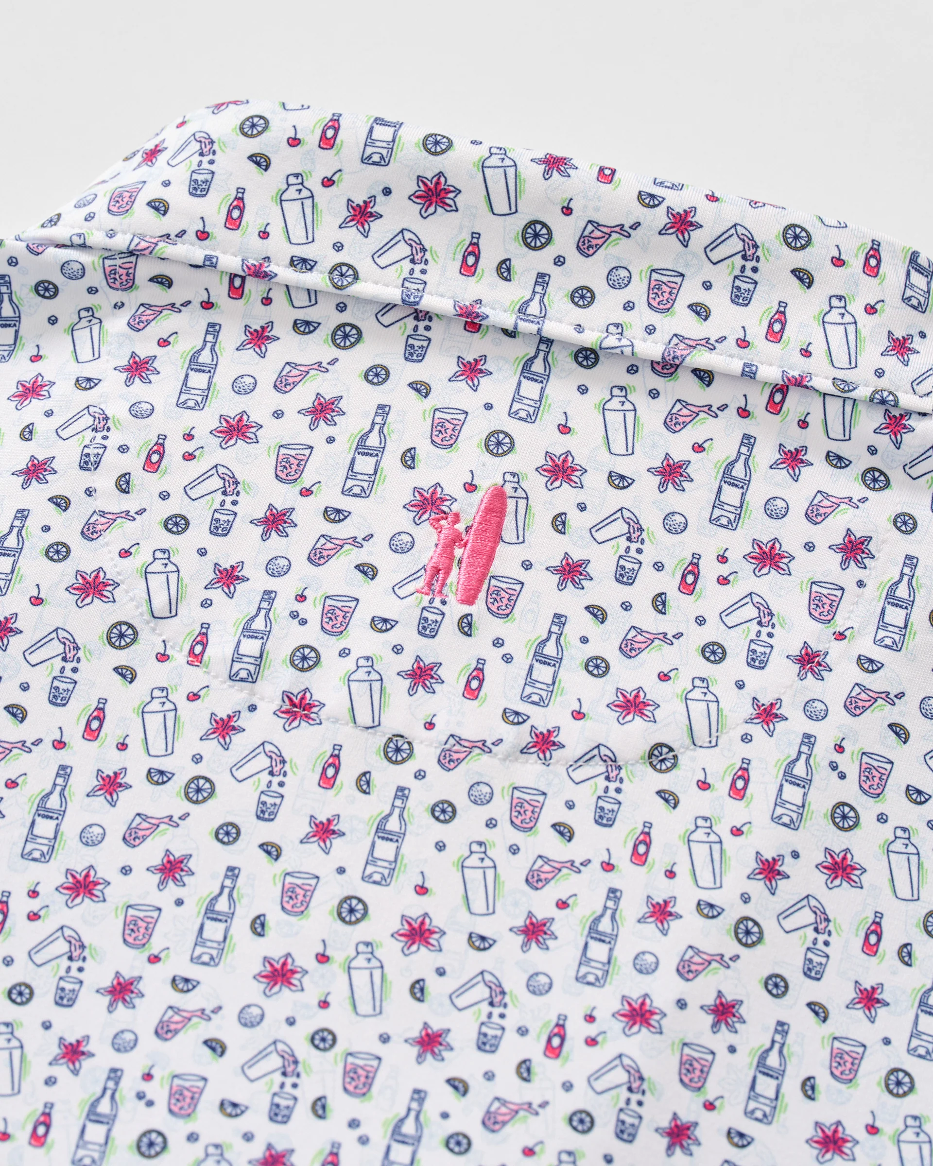 Performance Jersey Polo - Petal Punch - Image 6