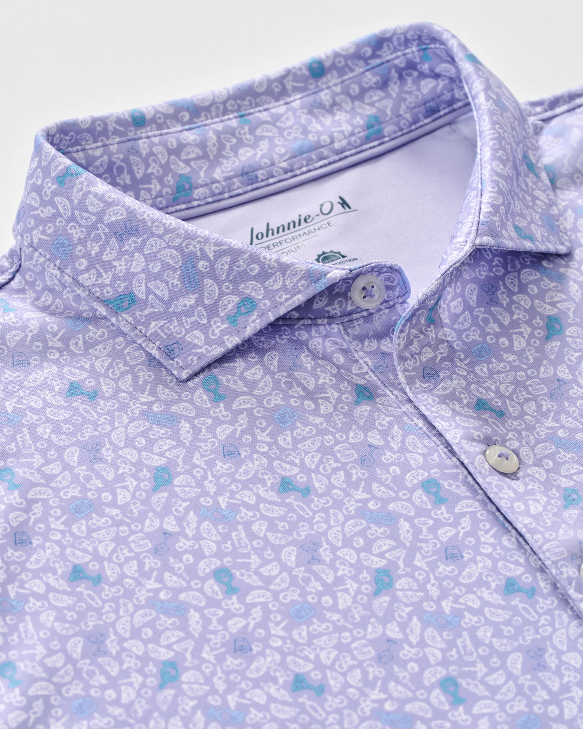 Performance Jersey Polo - Island Cocktail - Image 5
