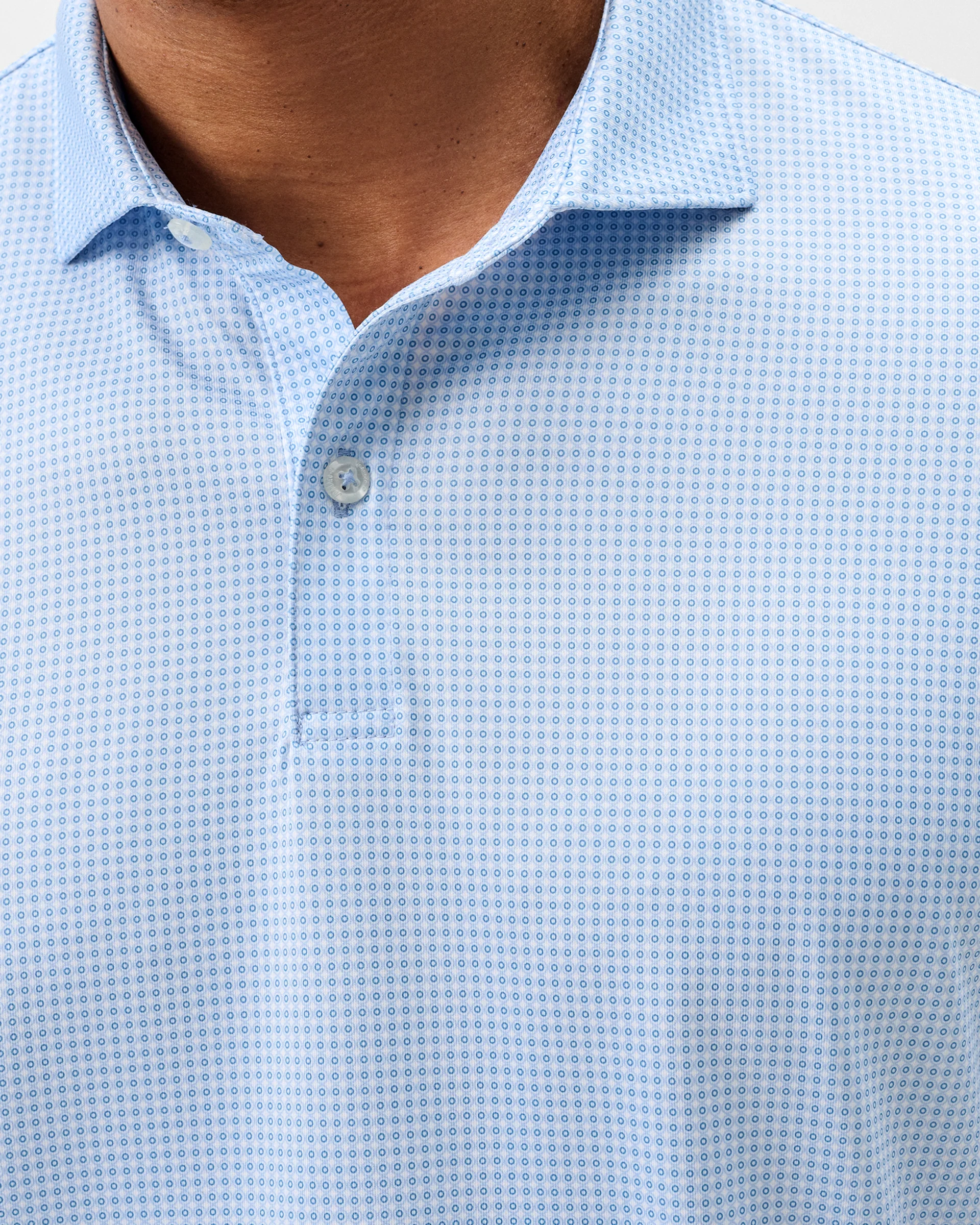 Performance Jersey Polo - Dot Neat