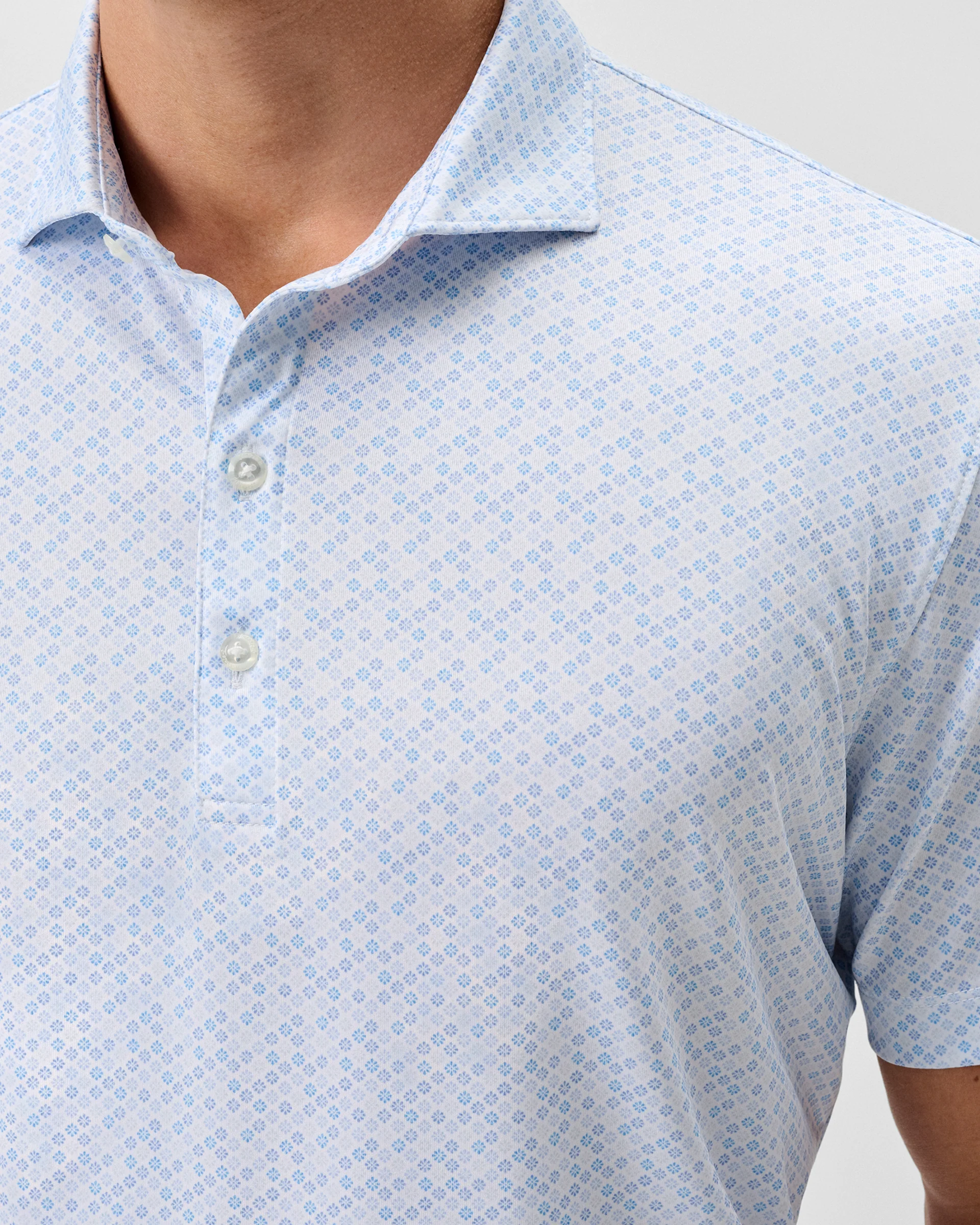 Performance Jersey Polo - Pip Floral