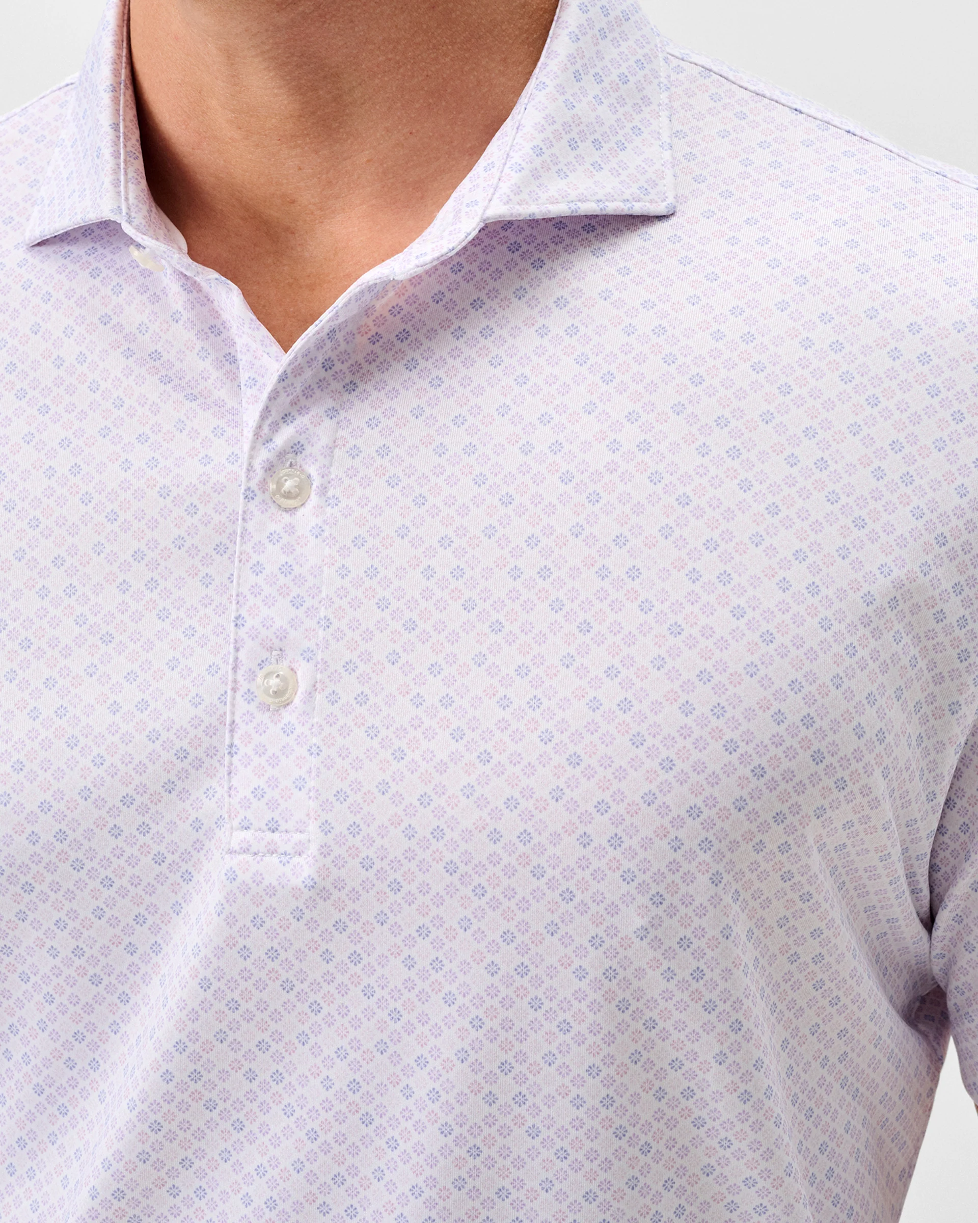 Performance Jersey Polo - Pip Floral