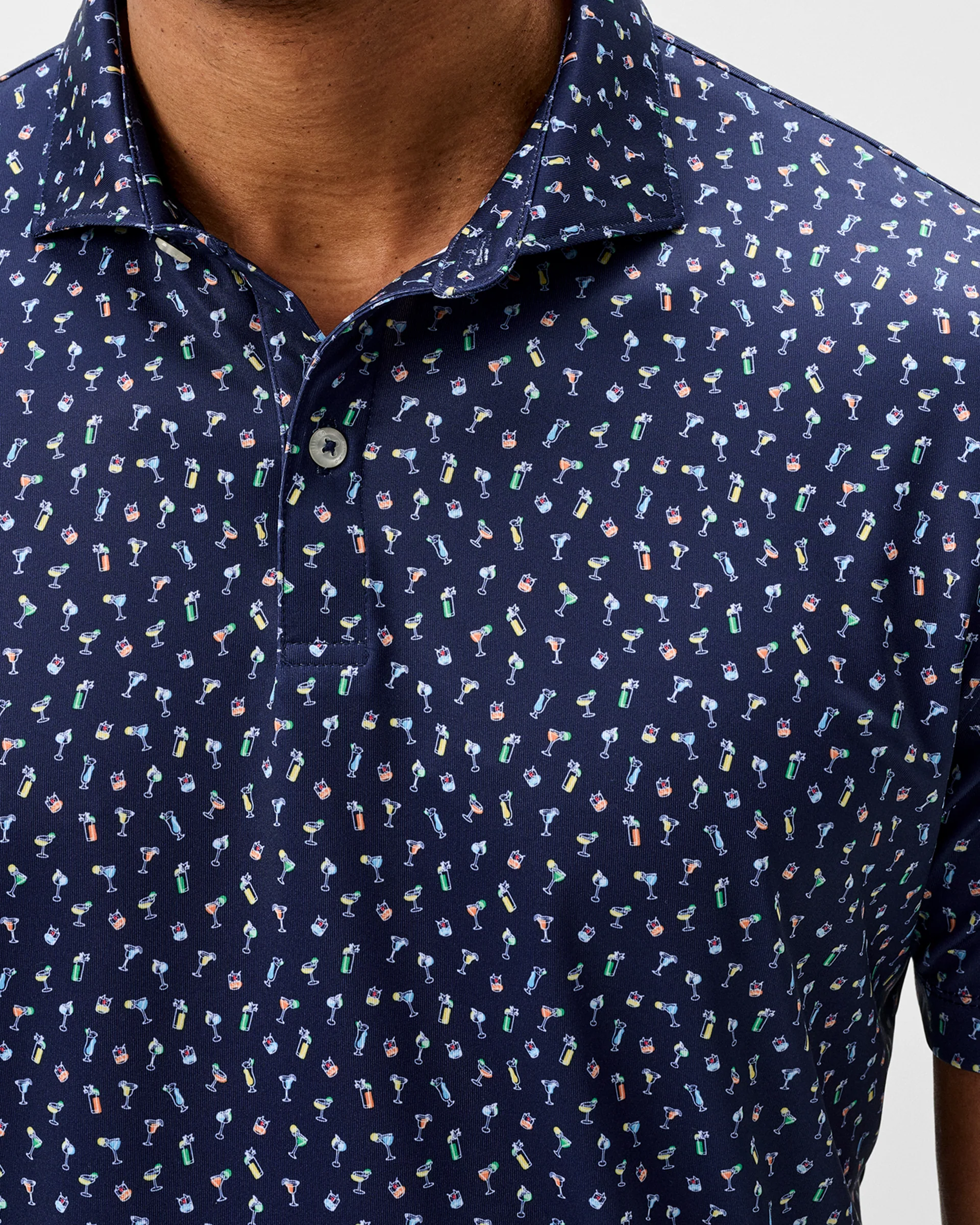 Performance Jersey Polo - Pop Tails