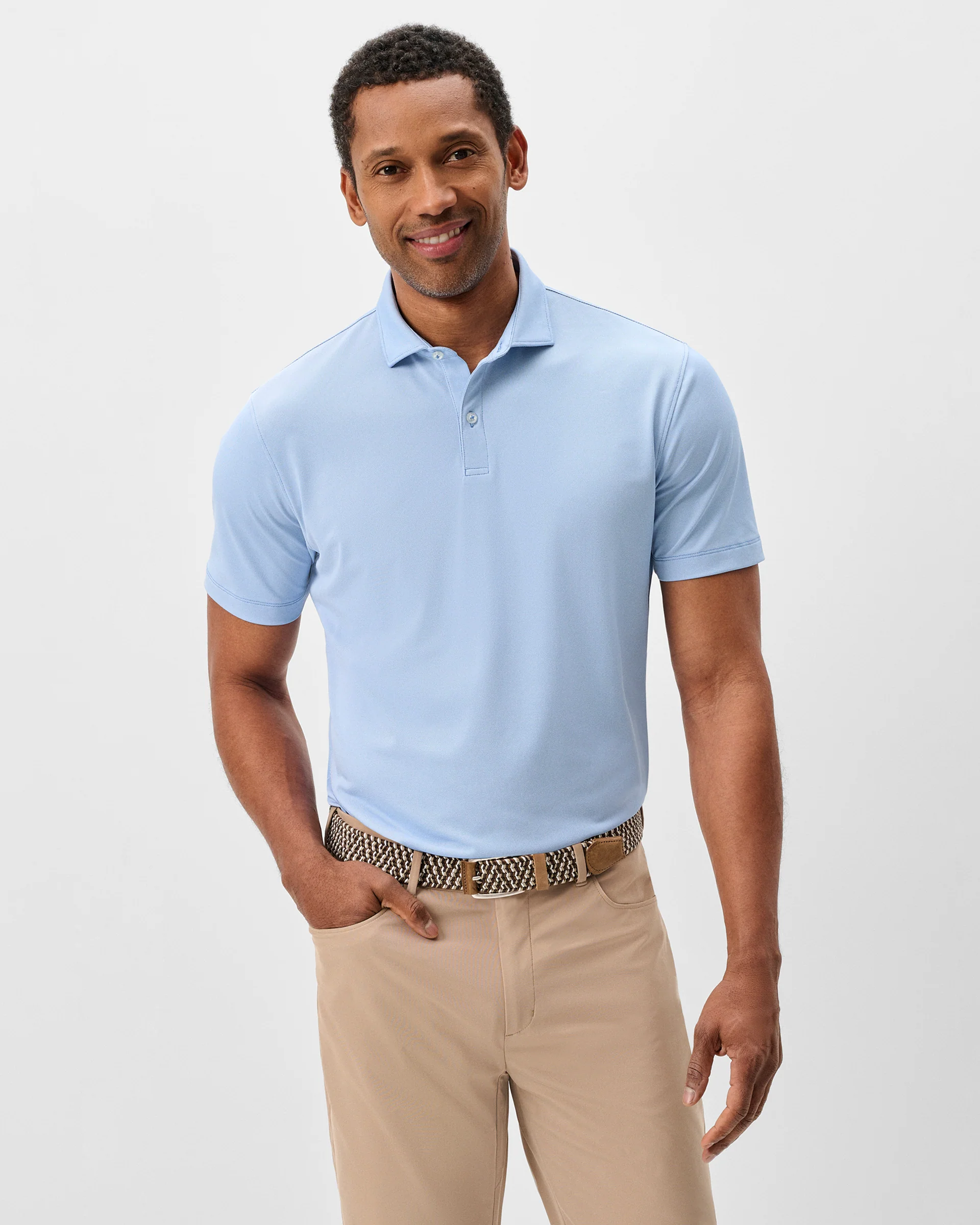 Performance Mesh Polo - Solid