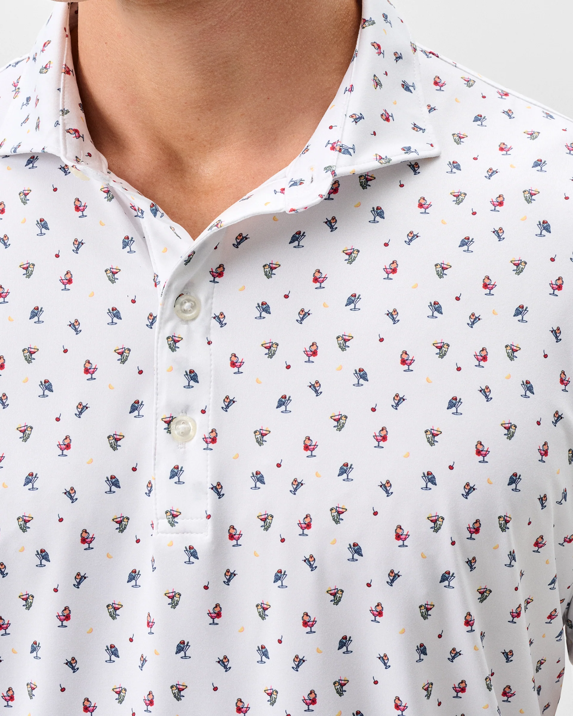 Performance Featherweight Polo - Birdie Bar