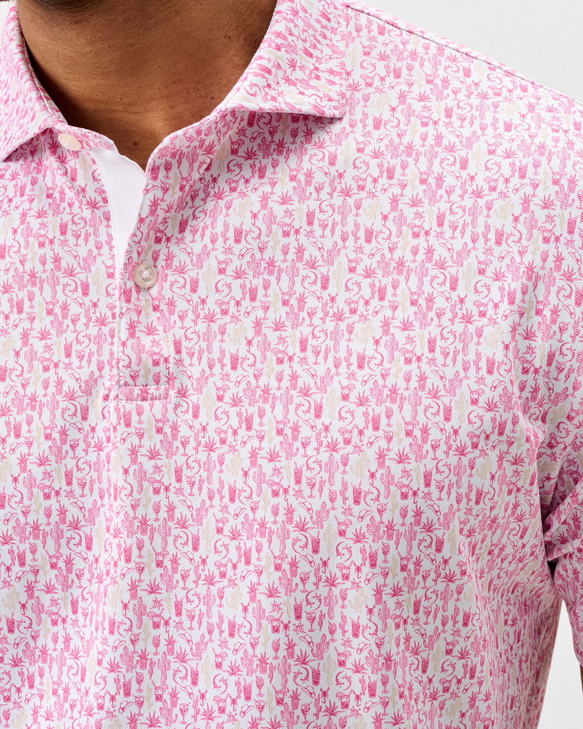 Performance Mesh Polo - Zona Drinks