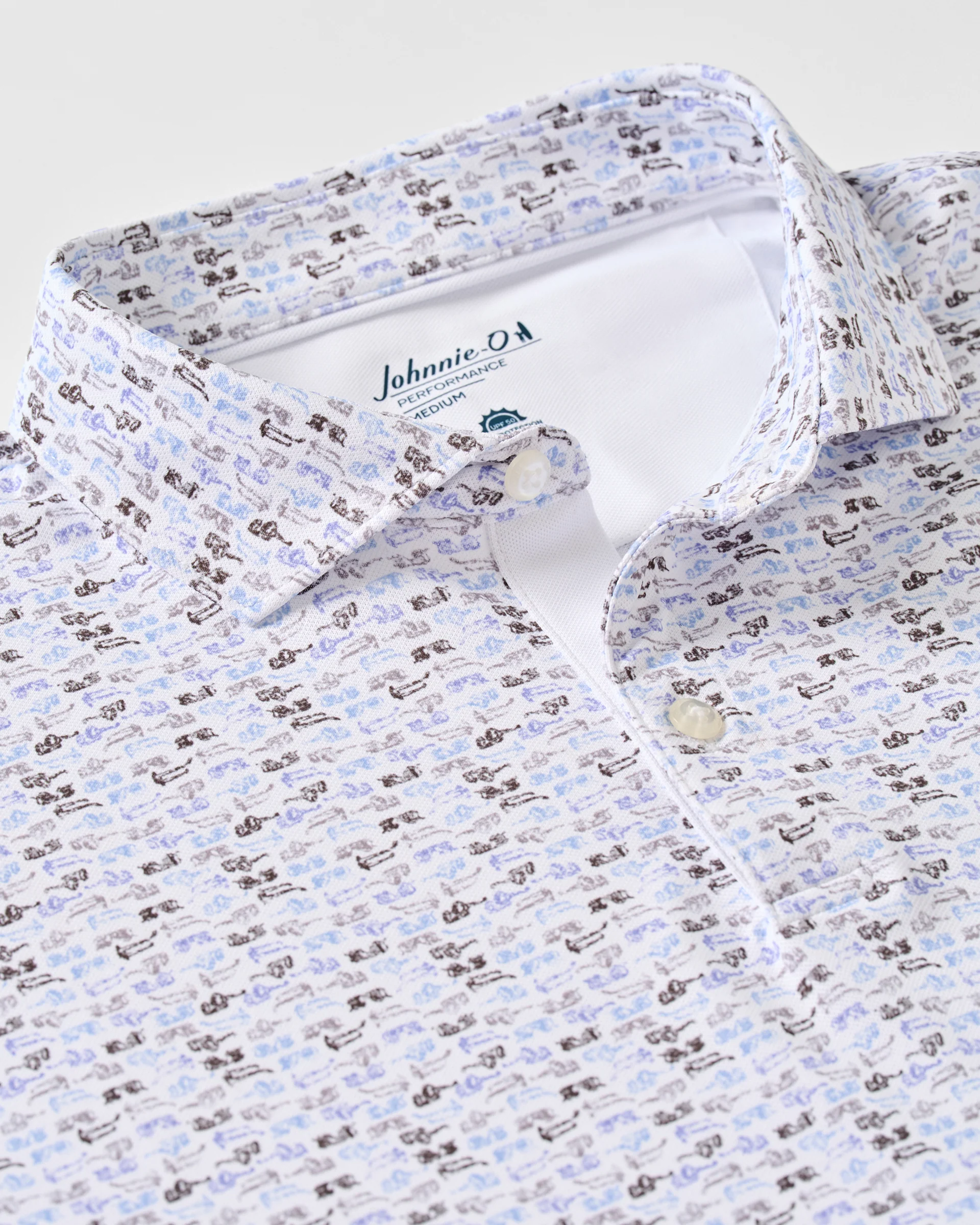 Performance Mesh Polo - Shades - Image 5
