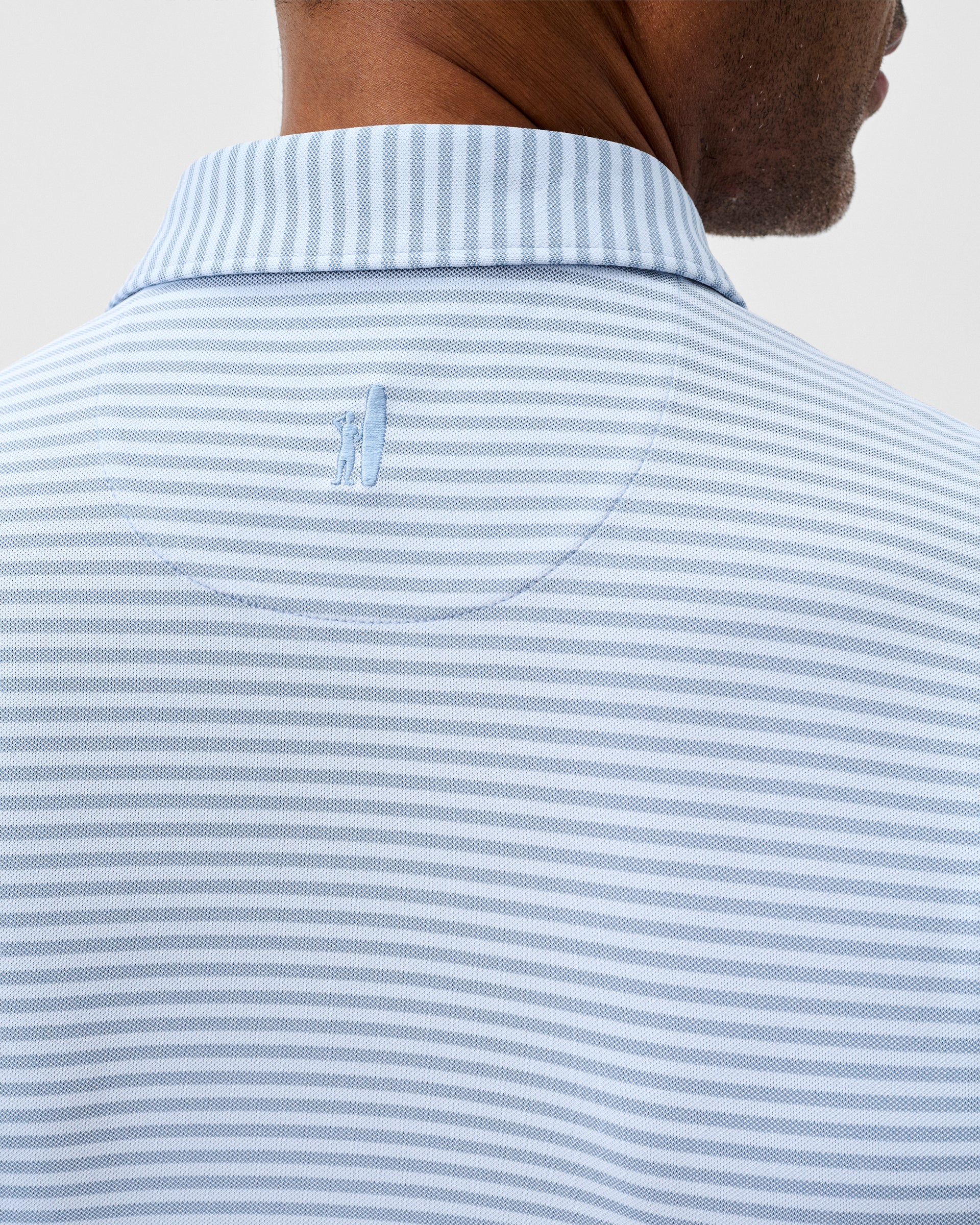 Performance Mesh Polo - Cruz Stripe - Image 3
