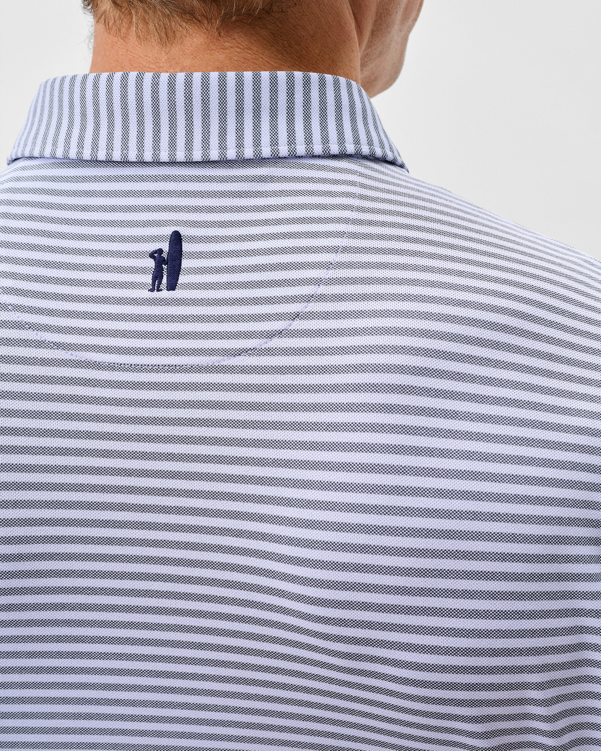 Performance Mesh Polo - Cruz Stripe - Image 3