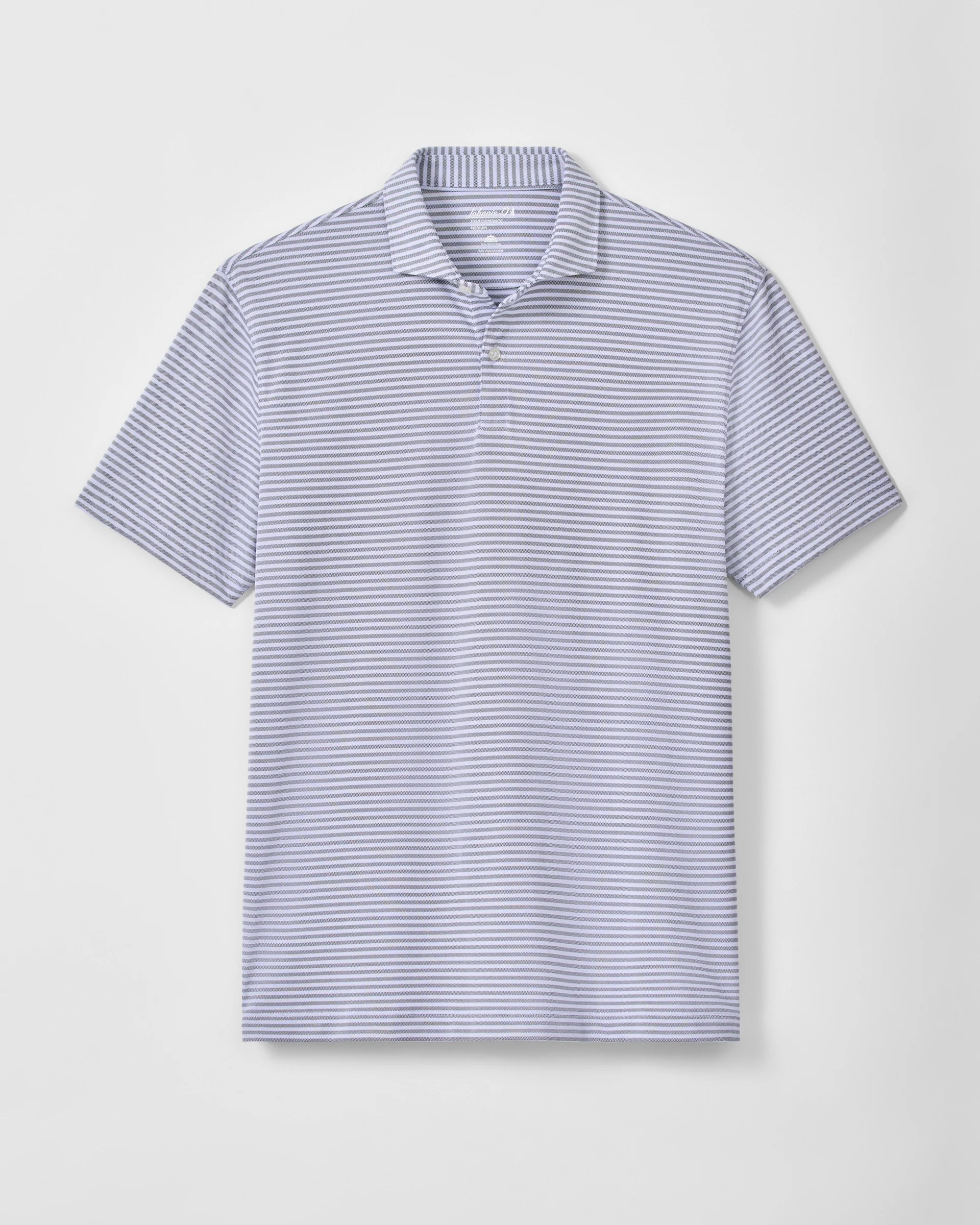 Performance Mesh Polo - Cruz Stripe - Image 5