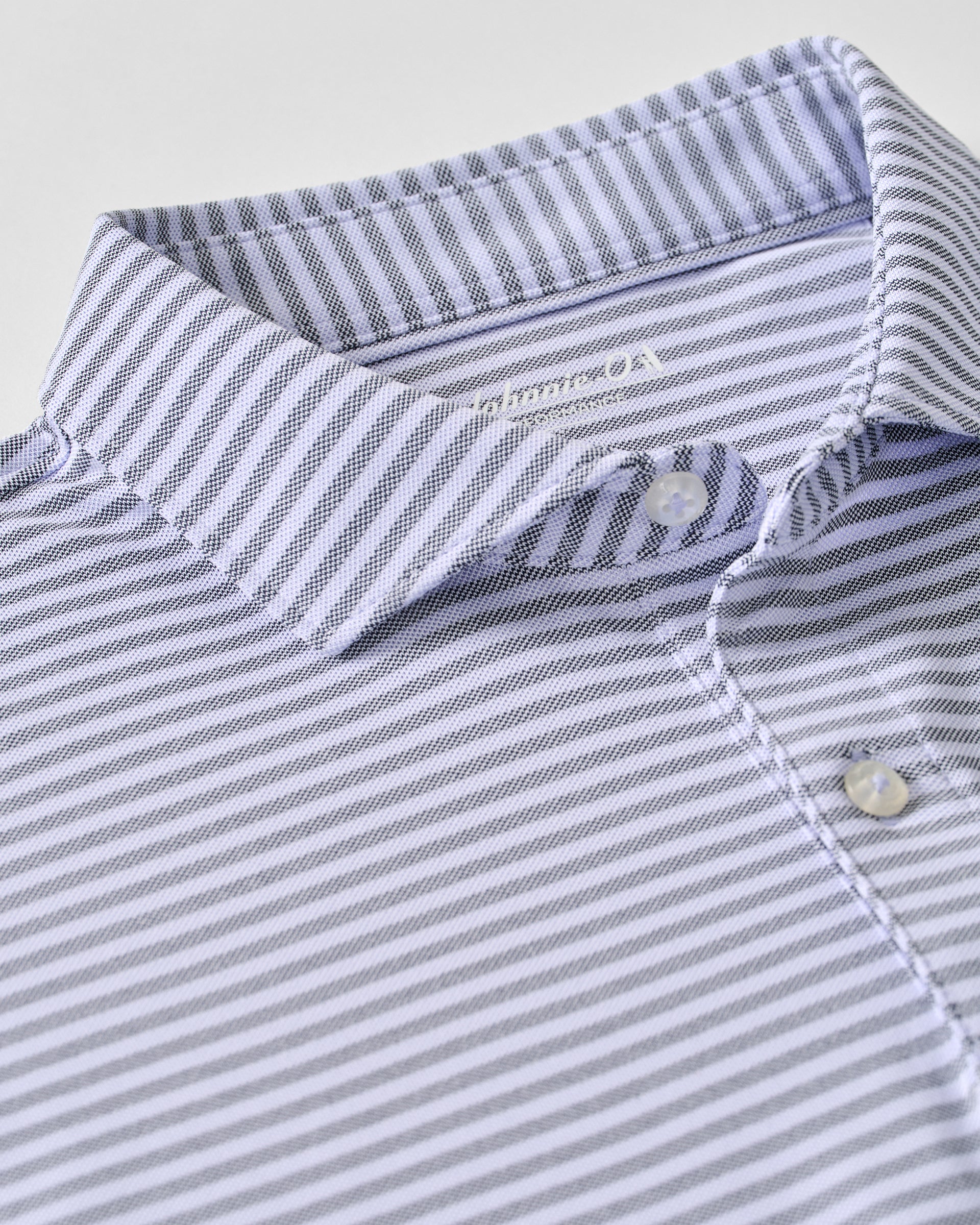 Performance Mesh Polo - Cruz Stripe - Image 6