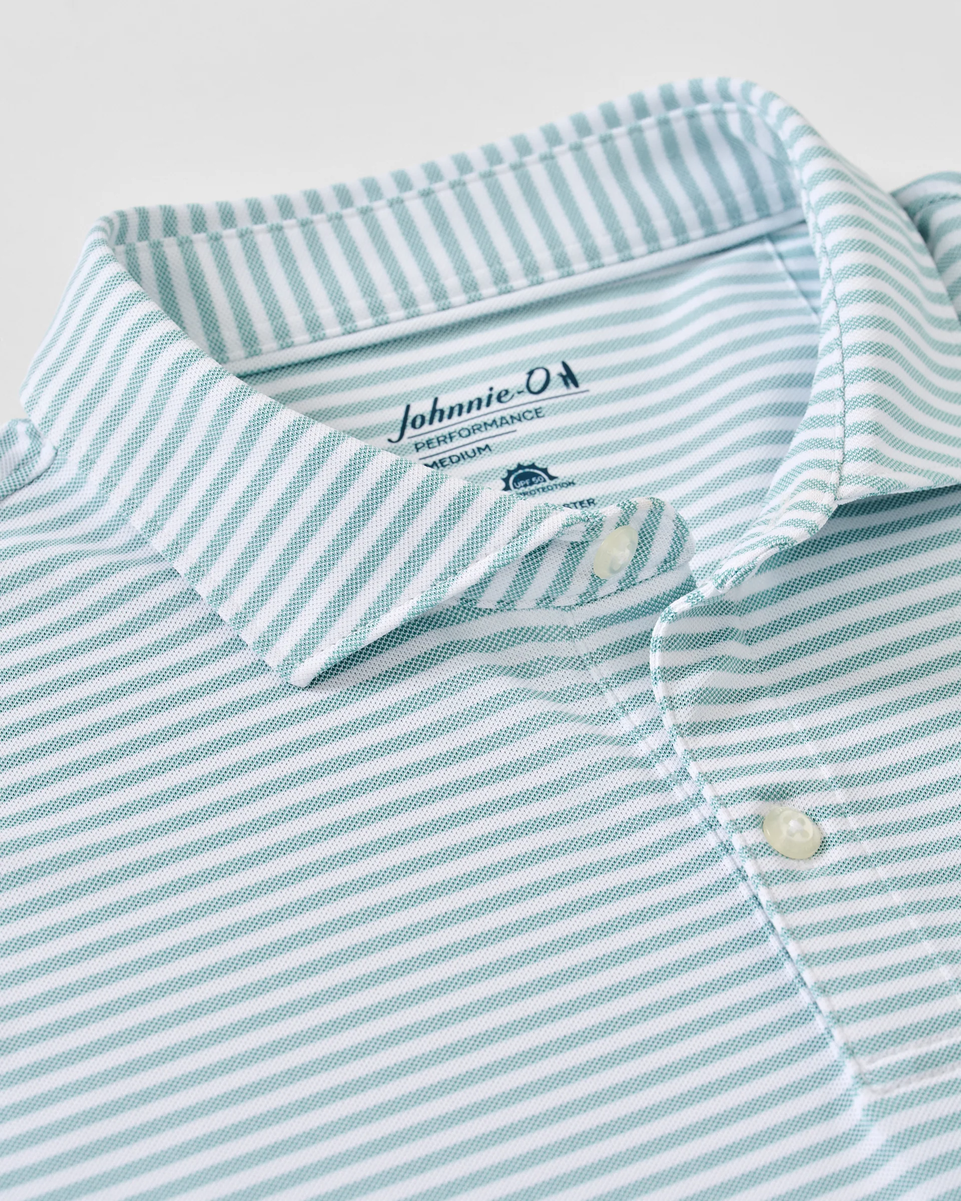 Performance Mesh Polo - Cruz Stripe - Image 6