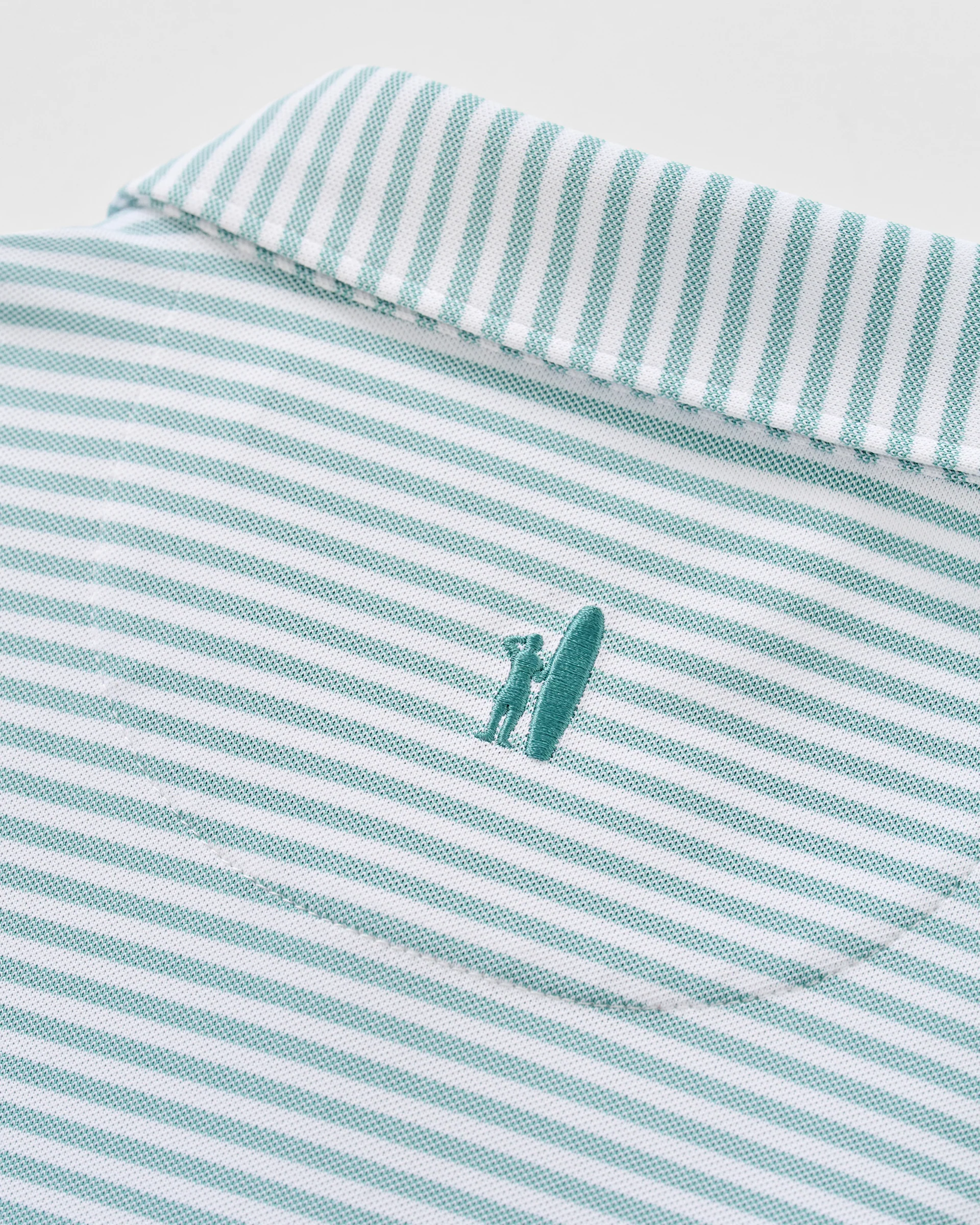 Performance Mesh Polo - Cruz Stripe - Image 8