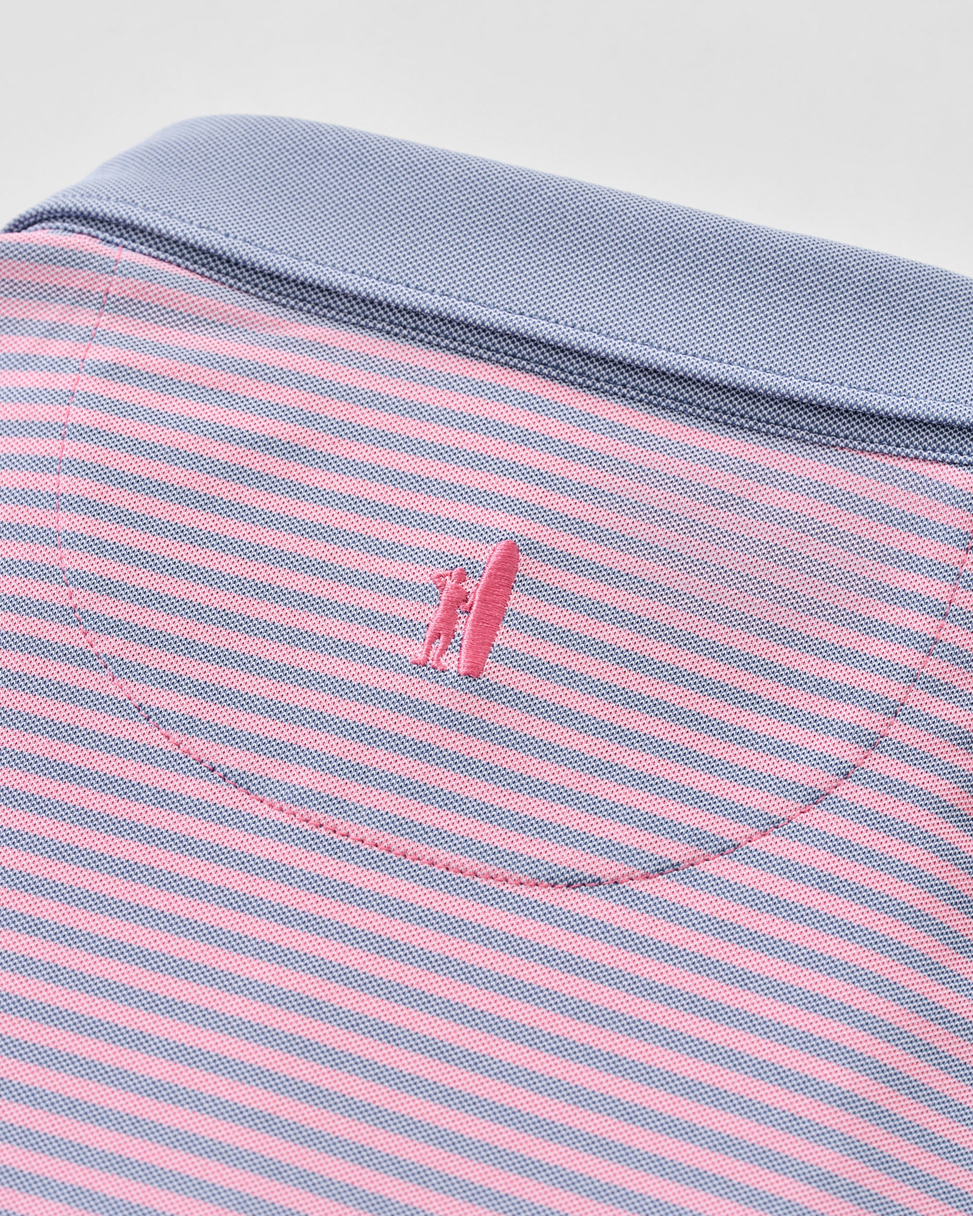 Performance Mesh Polo - Cruz Solid Collar - Image 7