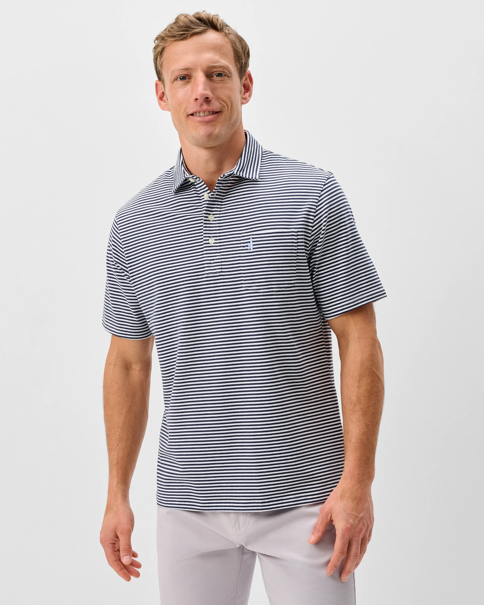 Original 4-Button Polo - Jacks Stripe - Image 2