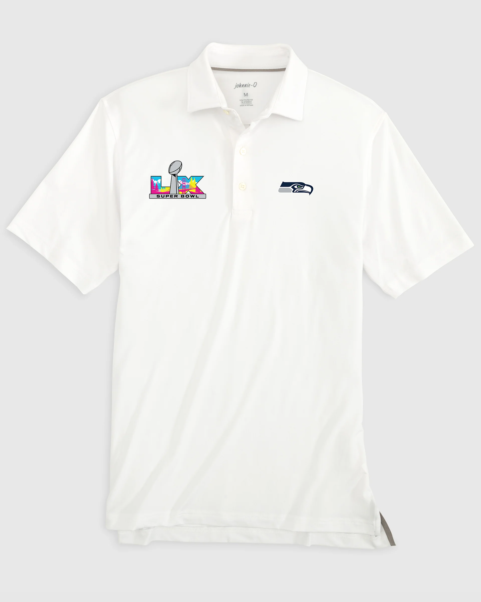 Seattle Seahawks Birdie Performance Jersey Polo - Super Bowl LX Logo