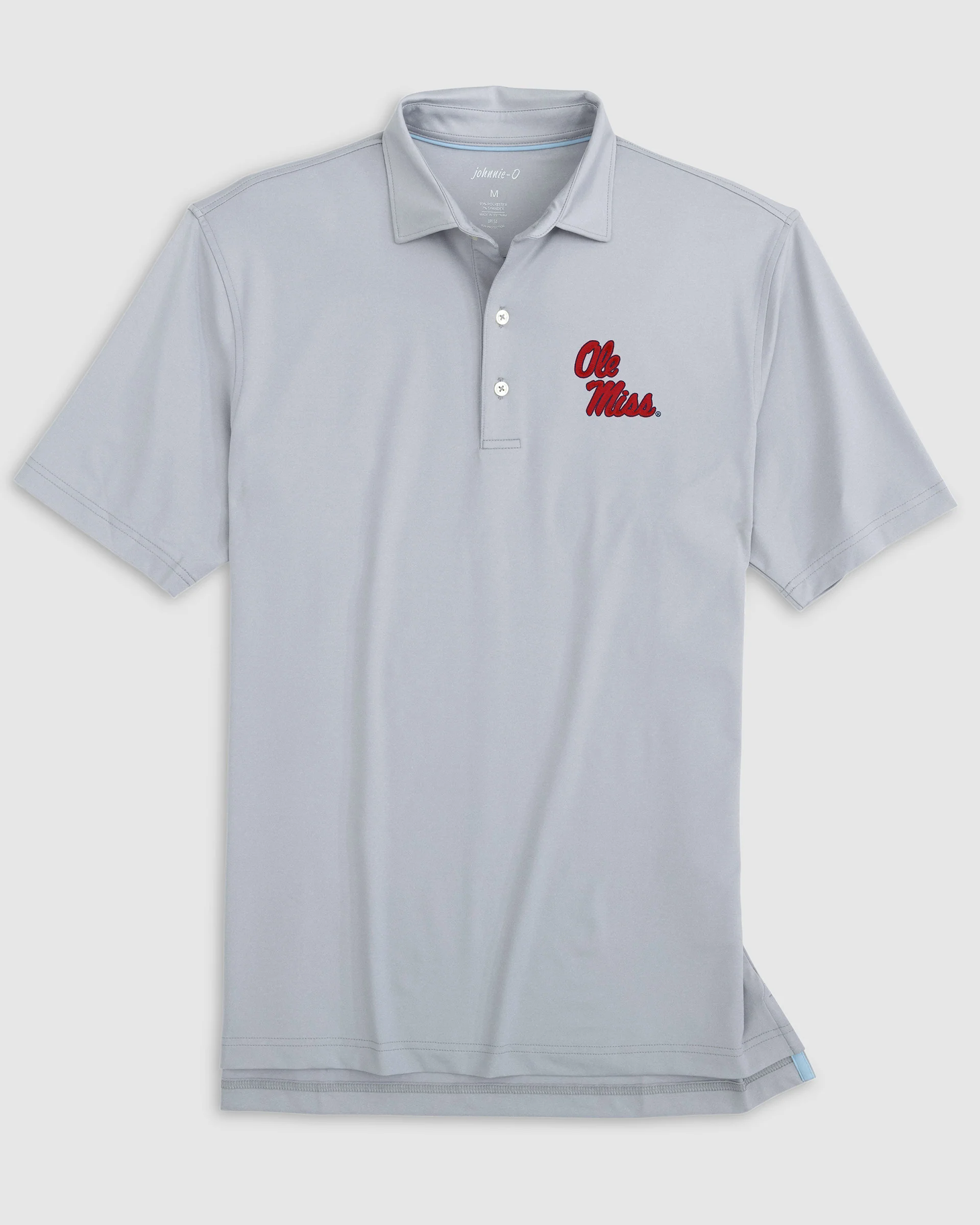 Ole Miss Birdie Performance Jersey Polo - Stacked Logo