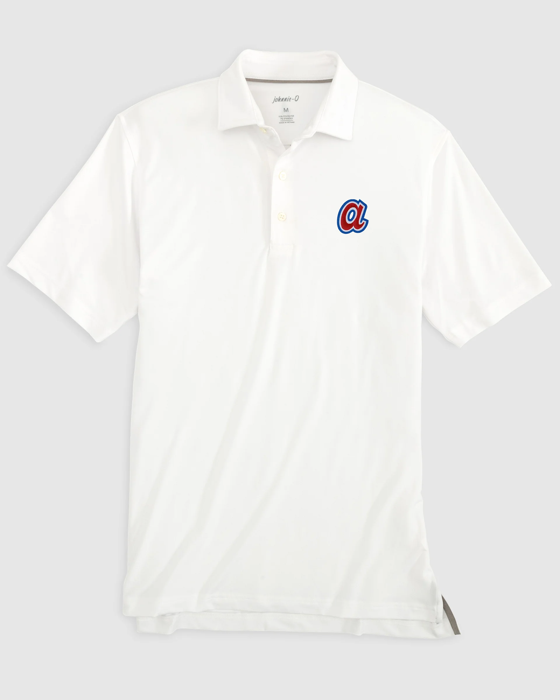 Atlanta Braves Birdie Performance Jersey Polo - Cooperstown Logo - Image 2