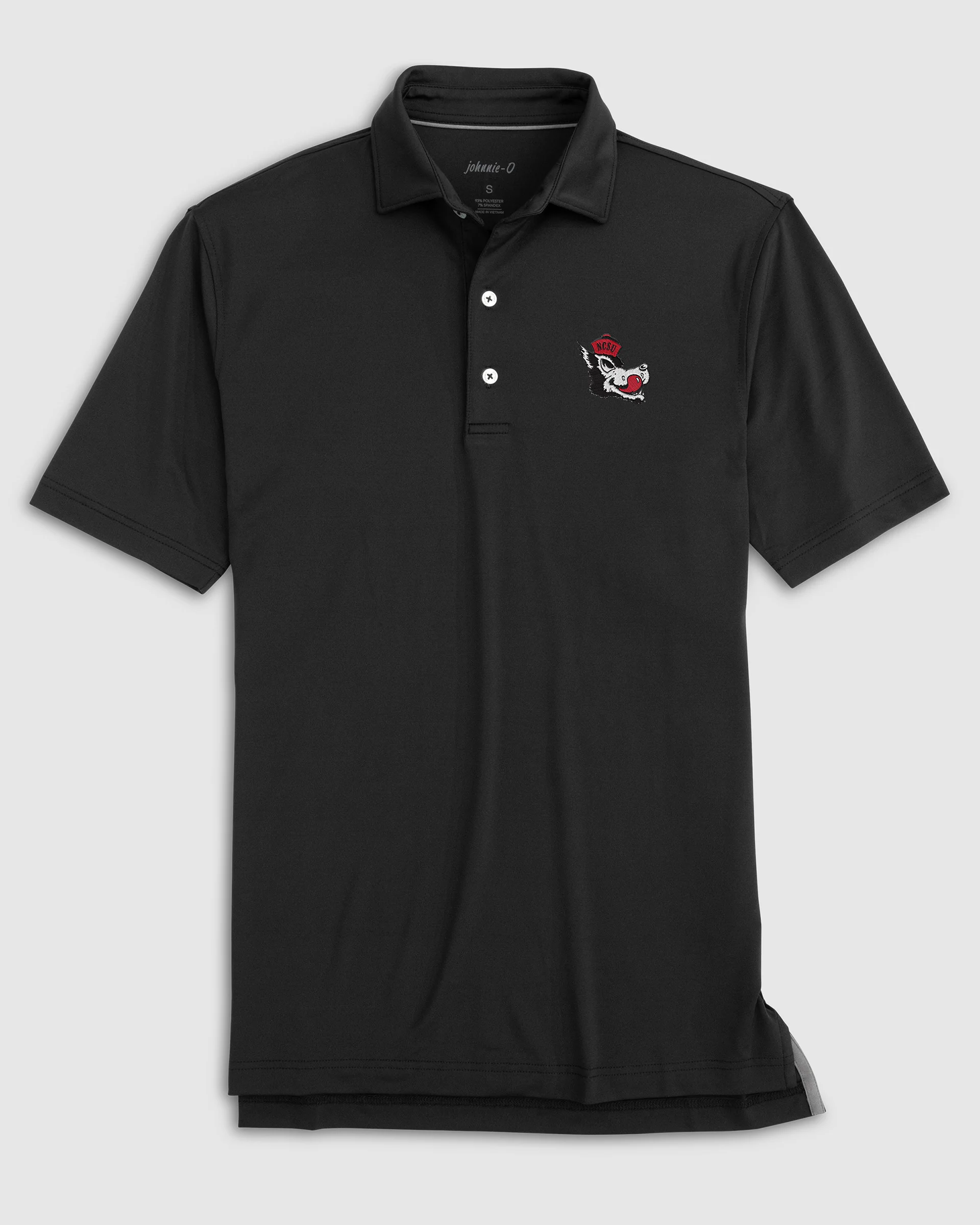 NC State University Birdie Performance Jersey Polo - Vault Logo