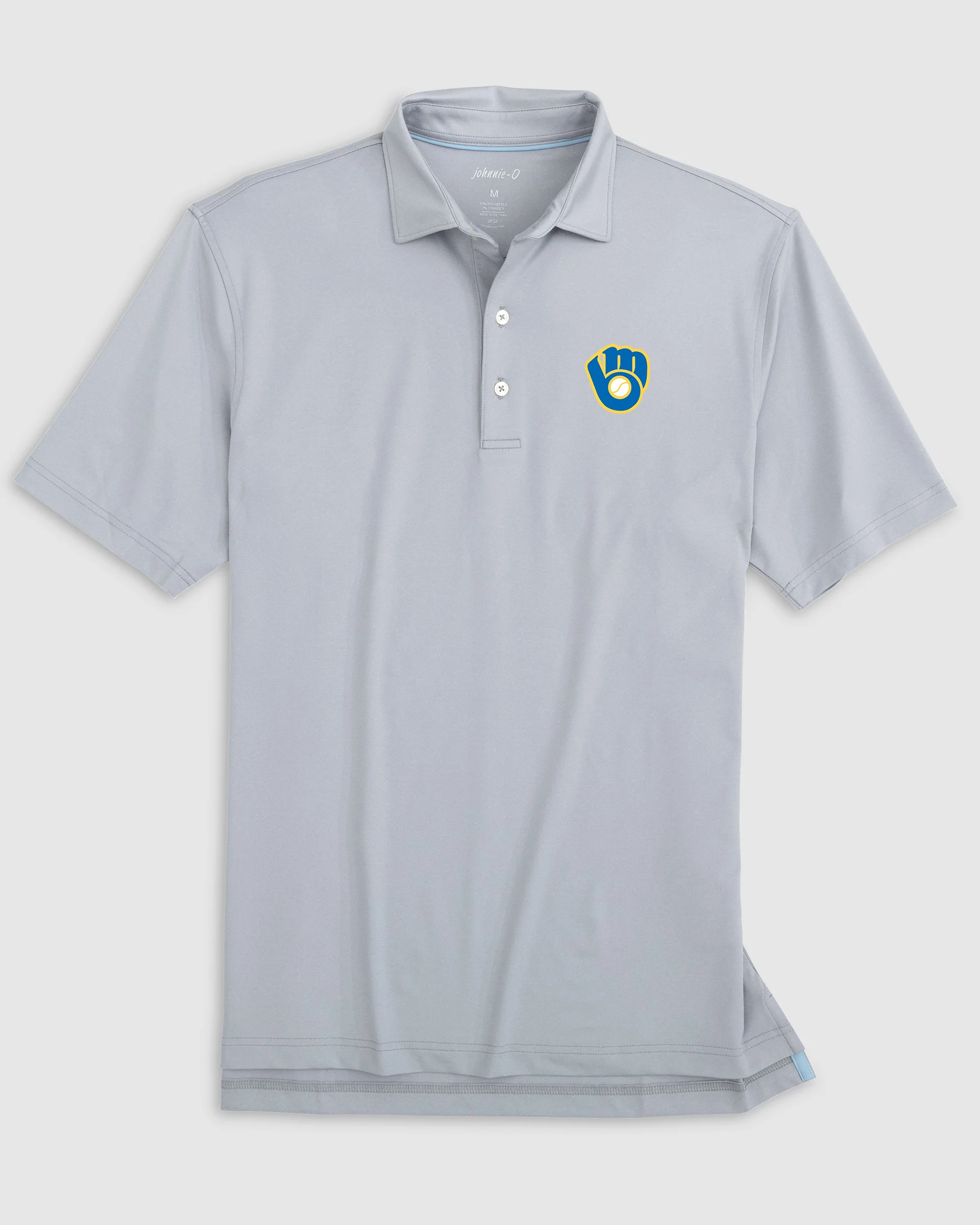 Milwaukee Brewers Birdie Performance Jersey Polo - Cooperstown Logo