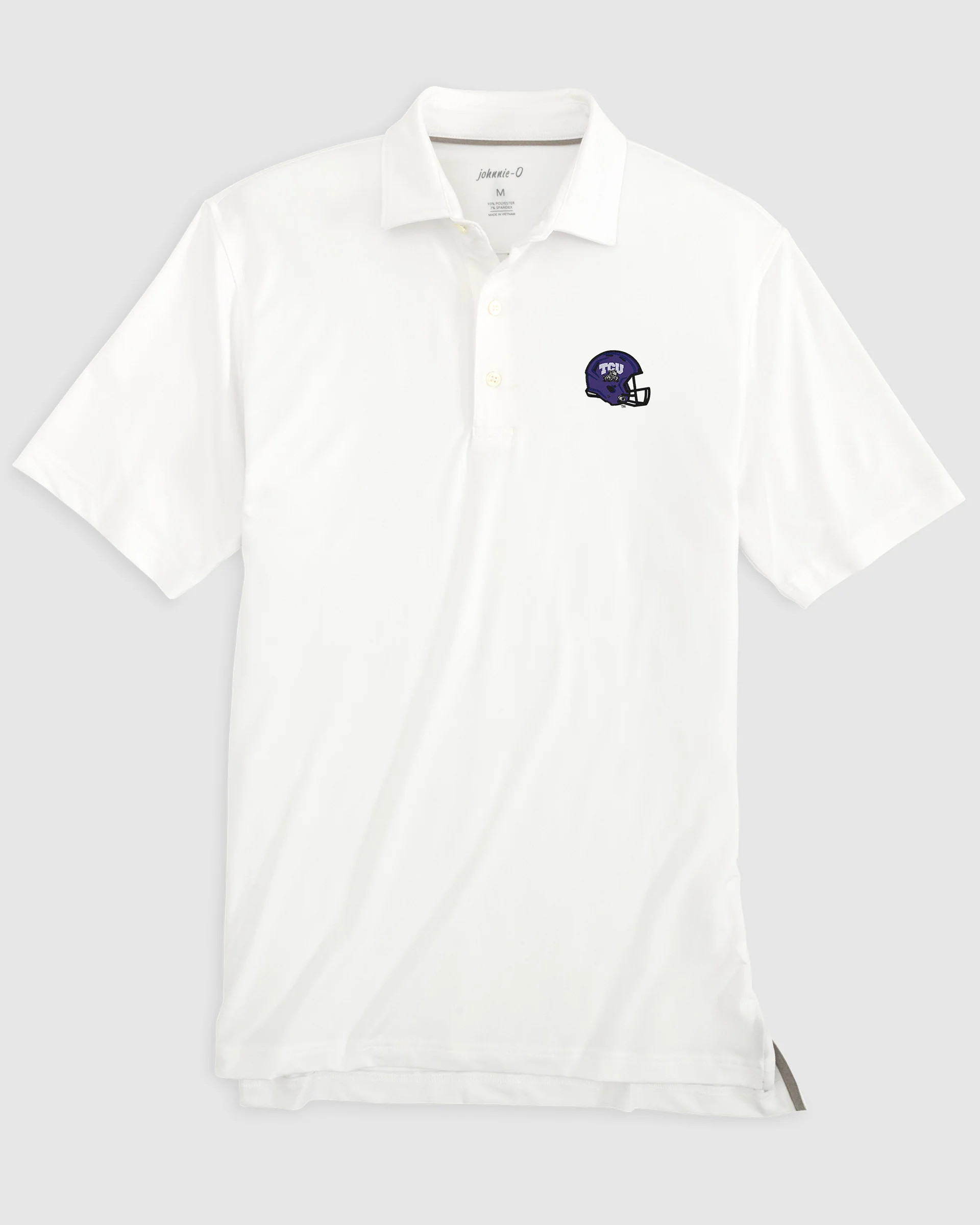 Texas Christian University Birdie Performance Jersey Polo - Helmet Logo - Image 3