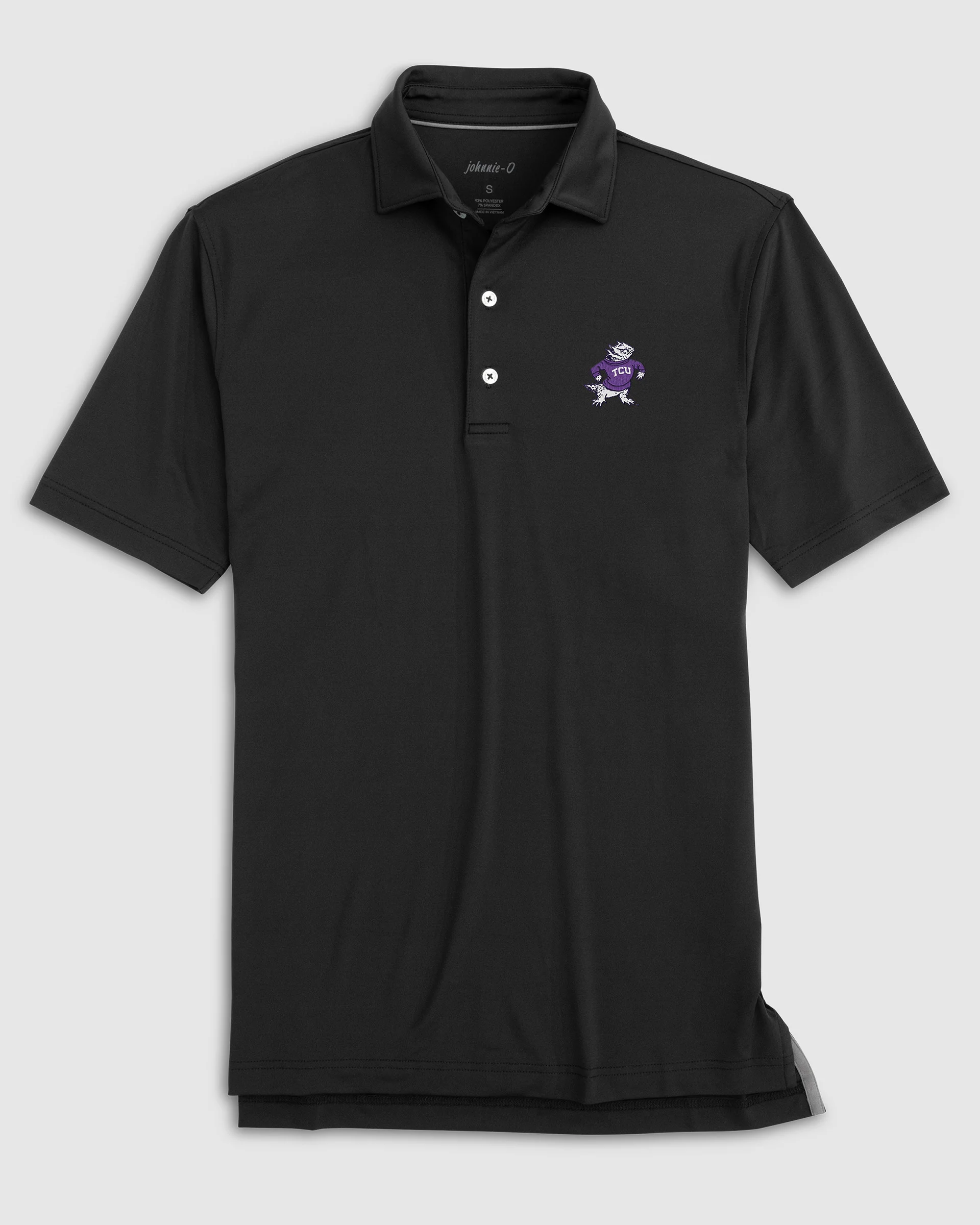 Texas Christian University Birdie Performance Jersey Polo - Vault Logo