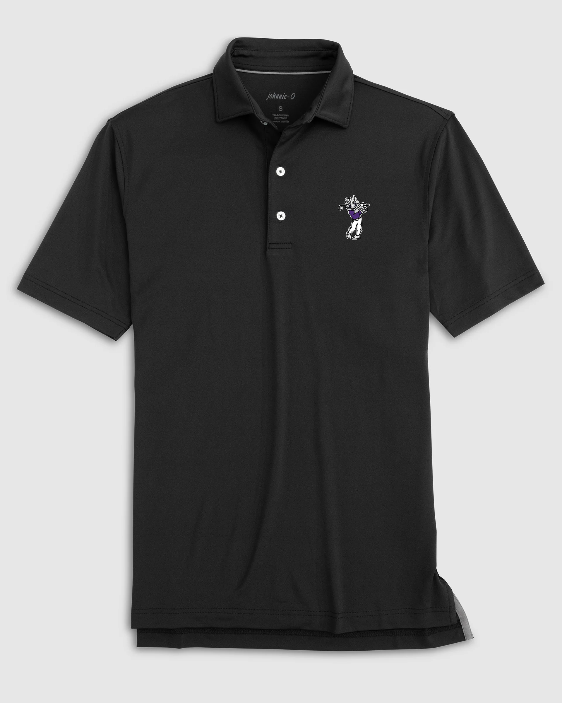 Texas Christian University Birdie Performance Jersey Polo - Golf Logo