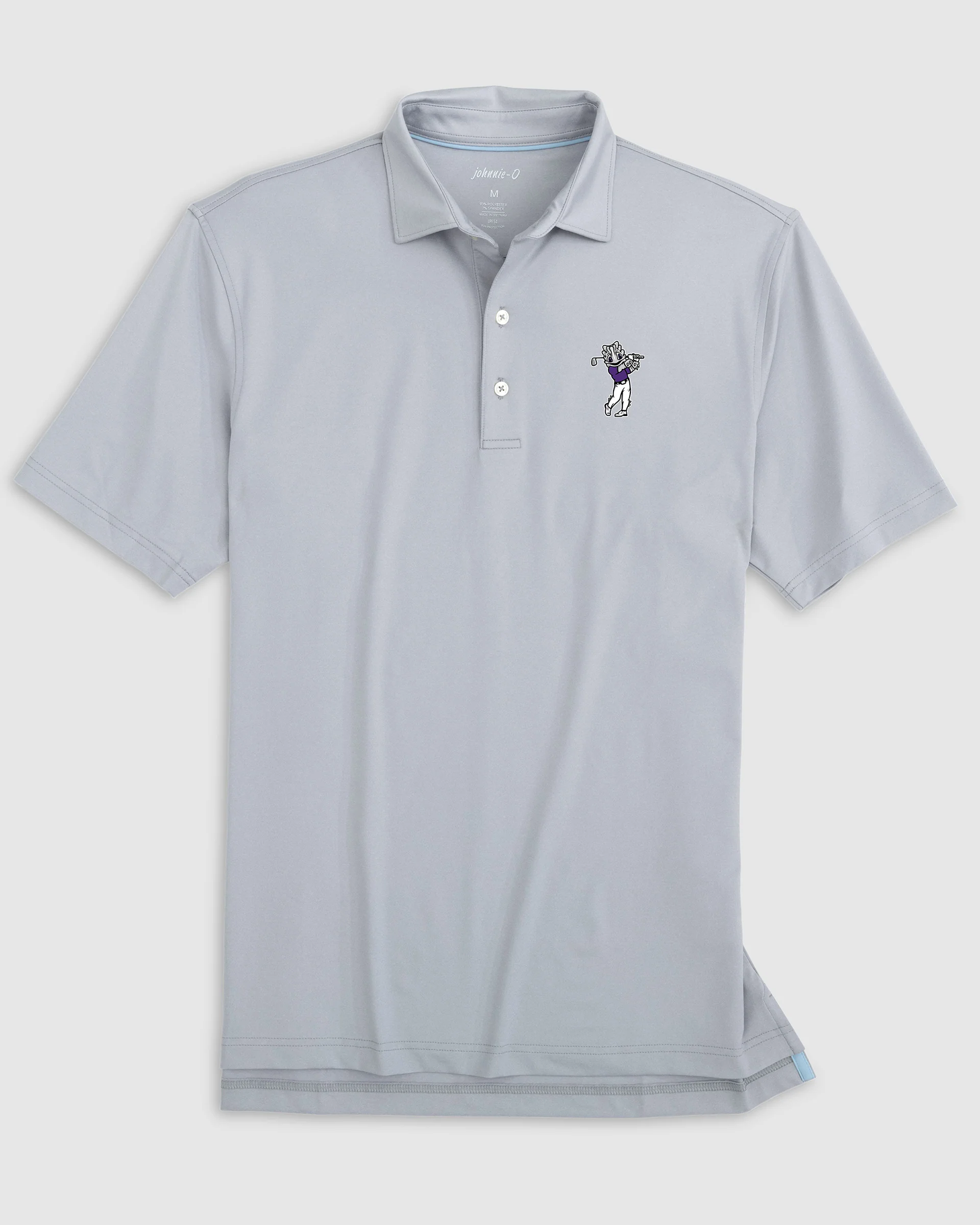 Texas Christian University Birdie Performance Jersey Polo - Golf Logo - Image 2