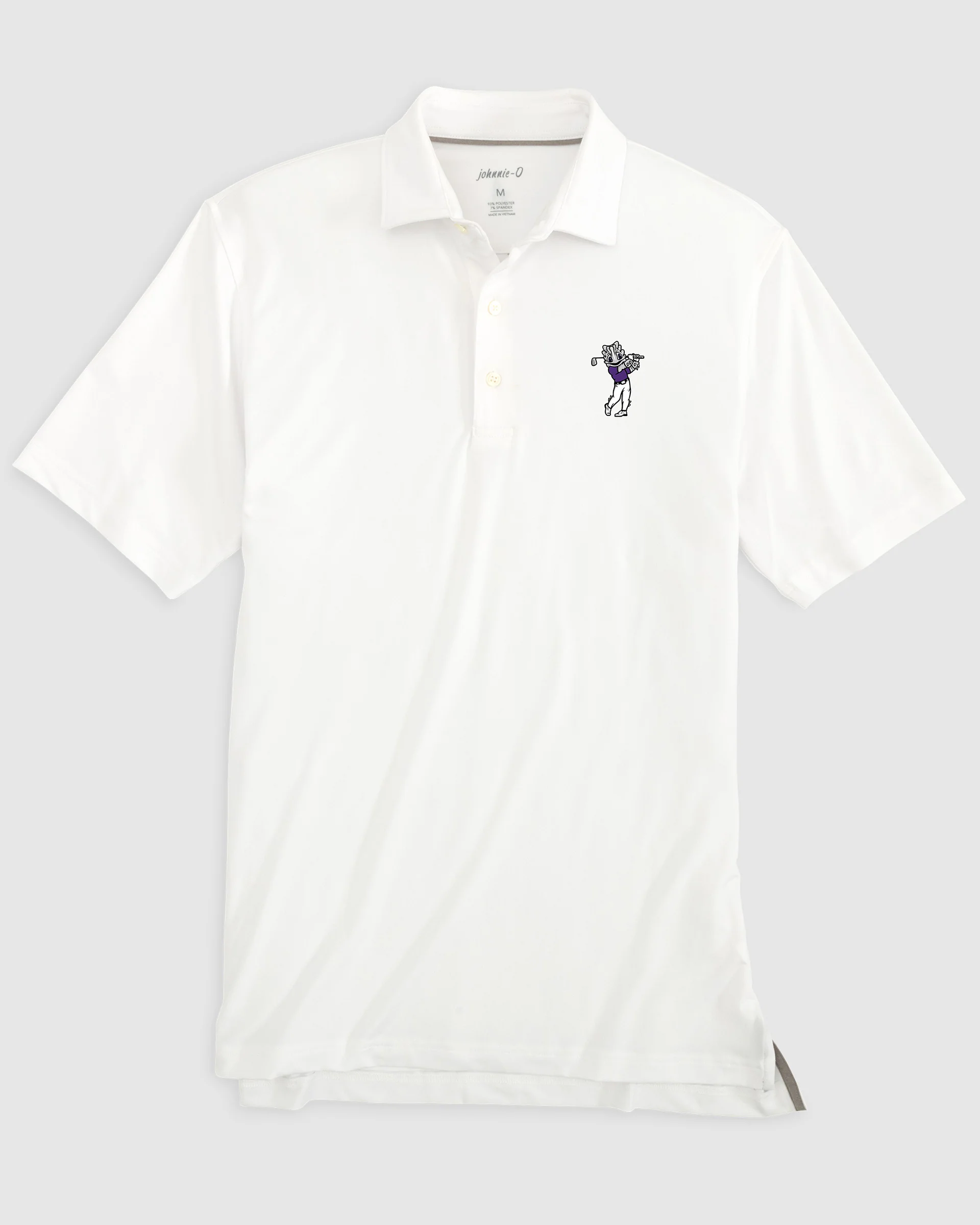 Texas Christian University Birdie Performance Jersey Polo - Golf Logo - Image 3