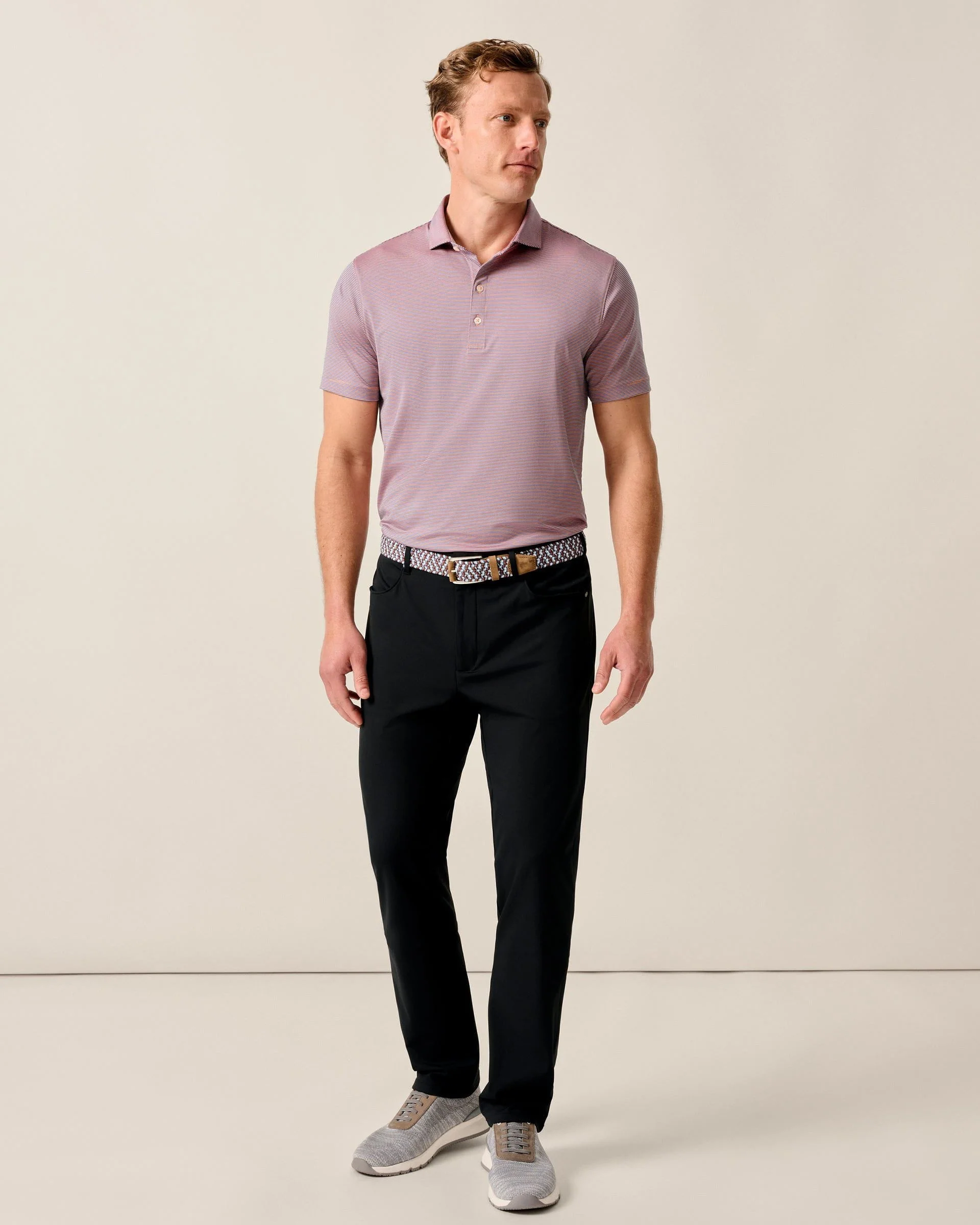 Performance Jersey Polo - Lyndonn Stripe - Image 5