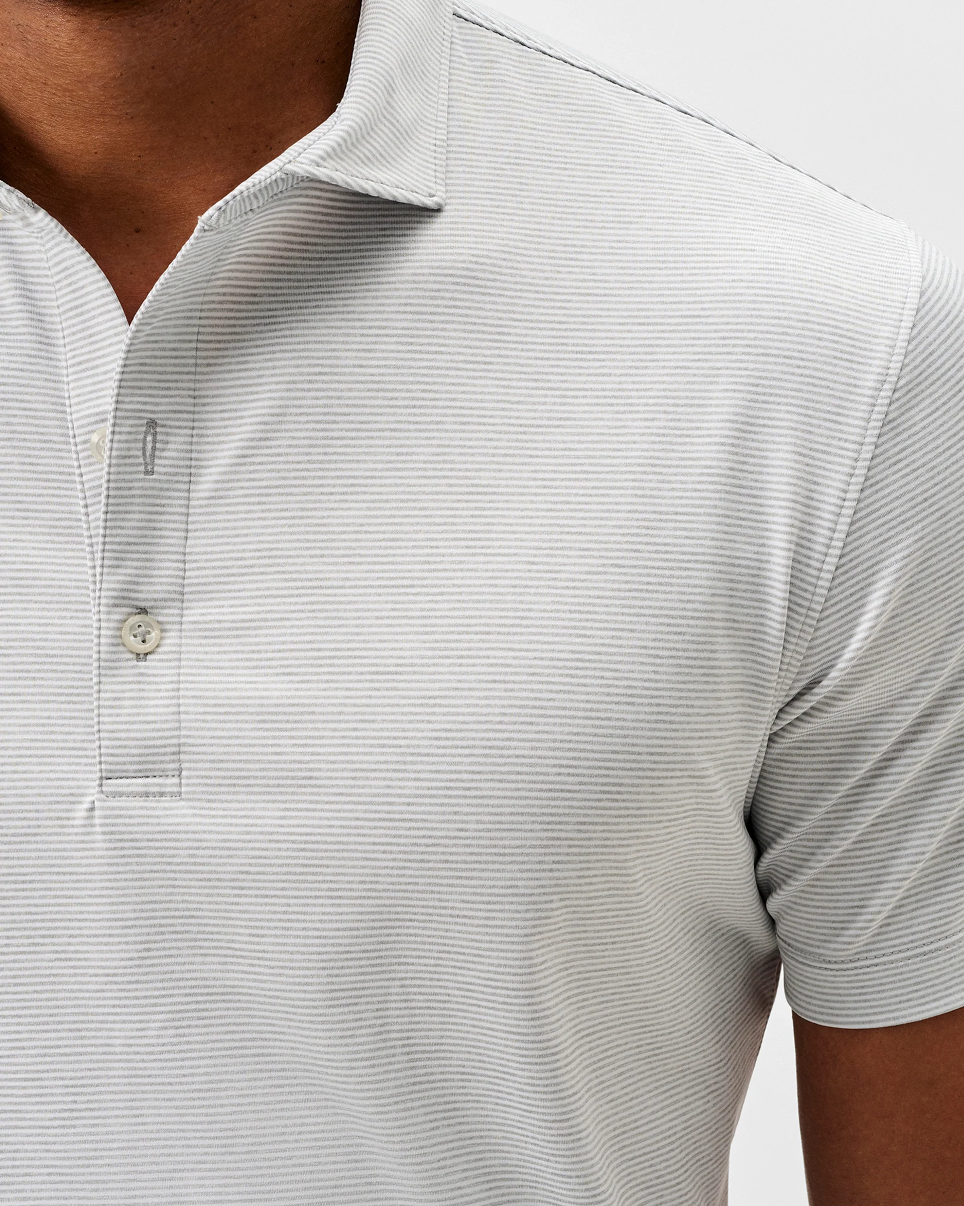 Performance Jersey Polo - Lyndonn Stripe