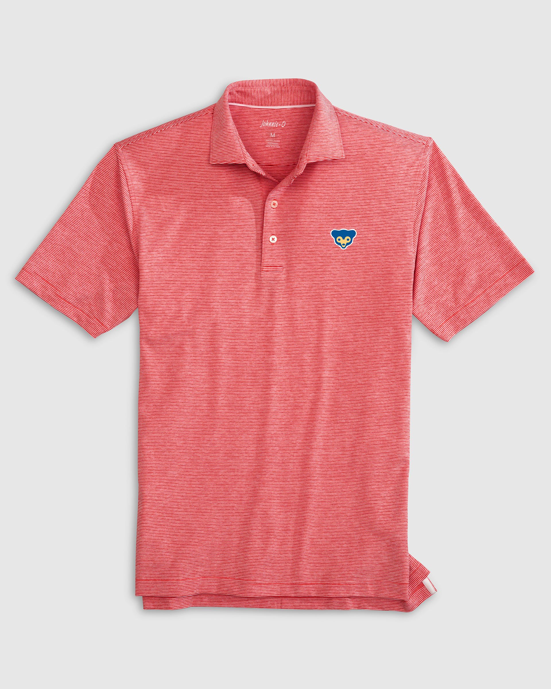Chicago Cubs Lyndonn Striped Jersey Performance Polo - Cooperstown Logo - Image 16
