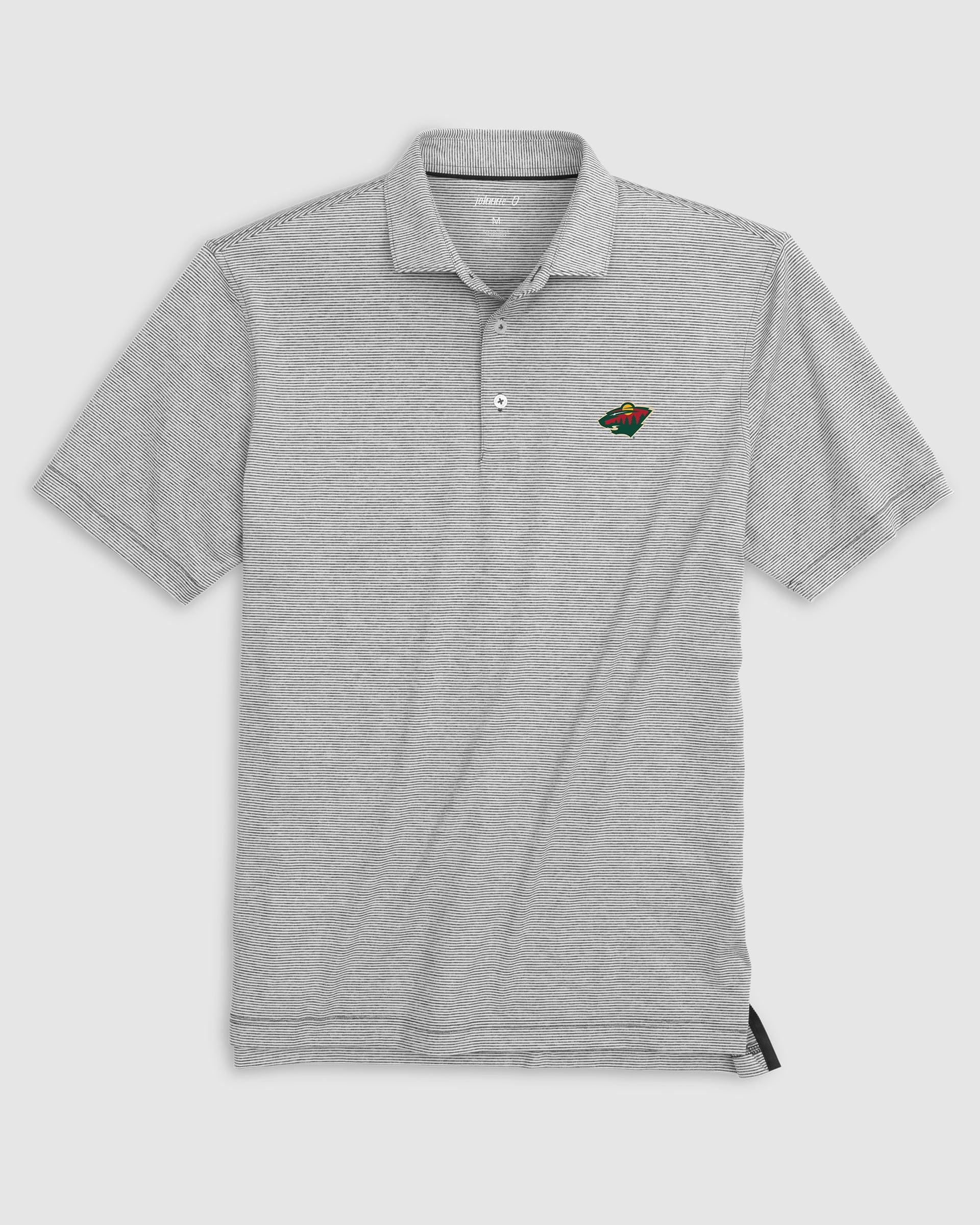 Minnesota Wild Lyndonn Striped Jersey Performance Polo
