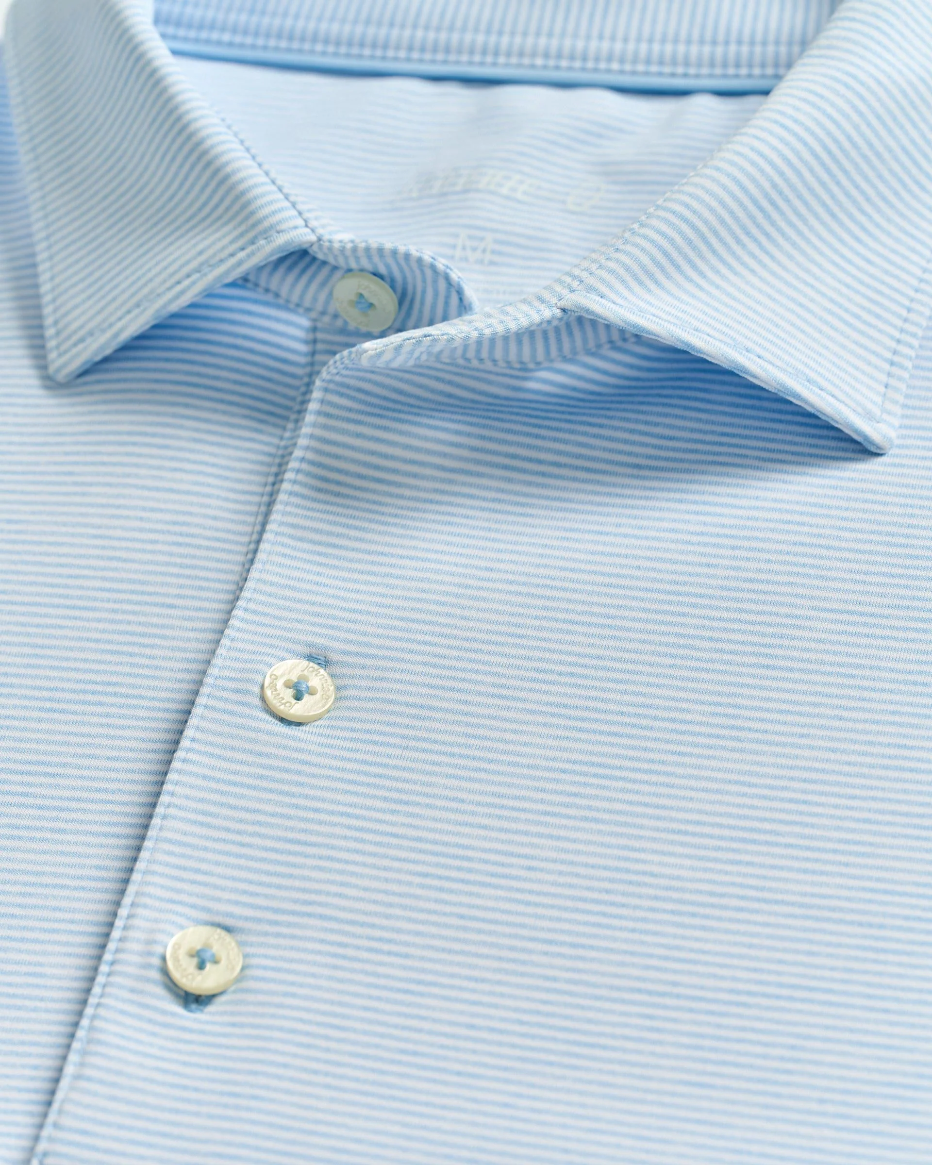 PerryGolf Performance Jersey Polo - Lyndonn Stripe - Image 8