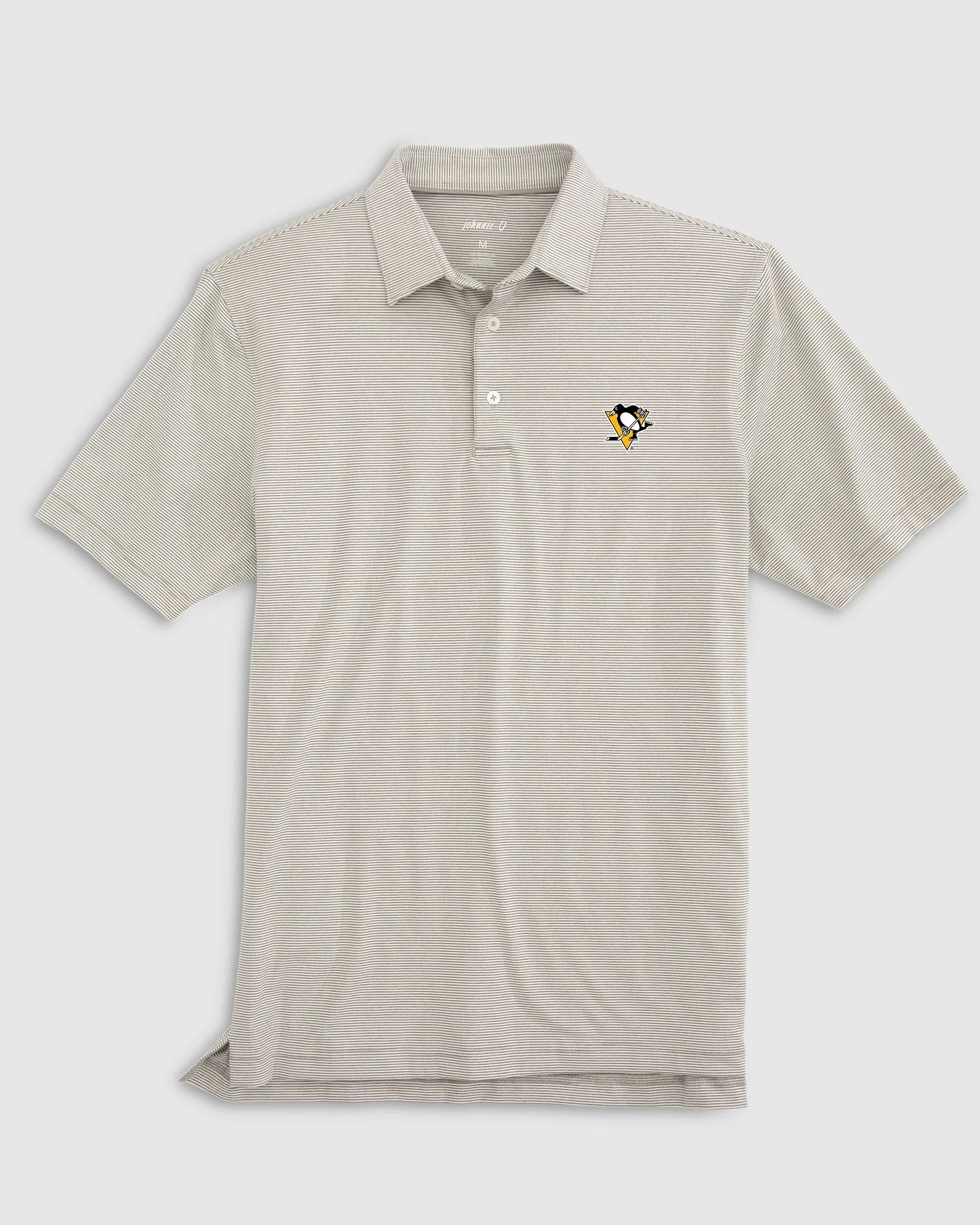 Pittsburgh Penguins Lyndonn Striped Jersey Performance Polo