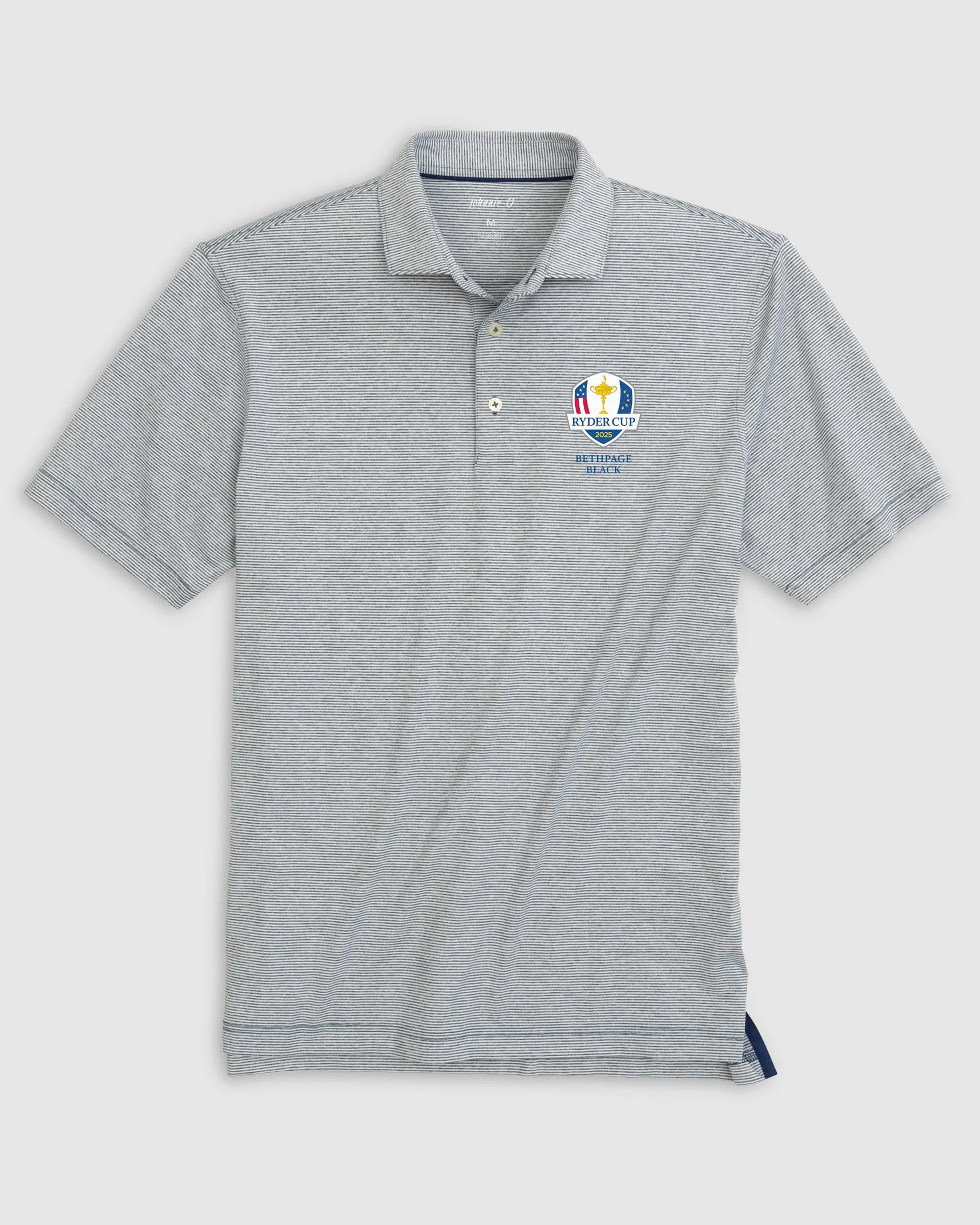 Ryder Cup Lyndonn Striped Performance Jersey Polo - Image 3