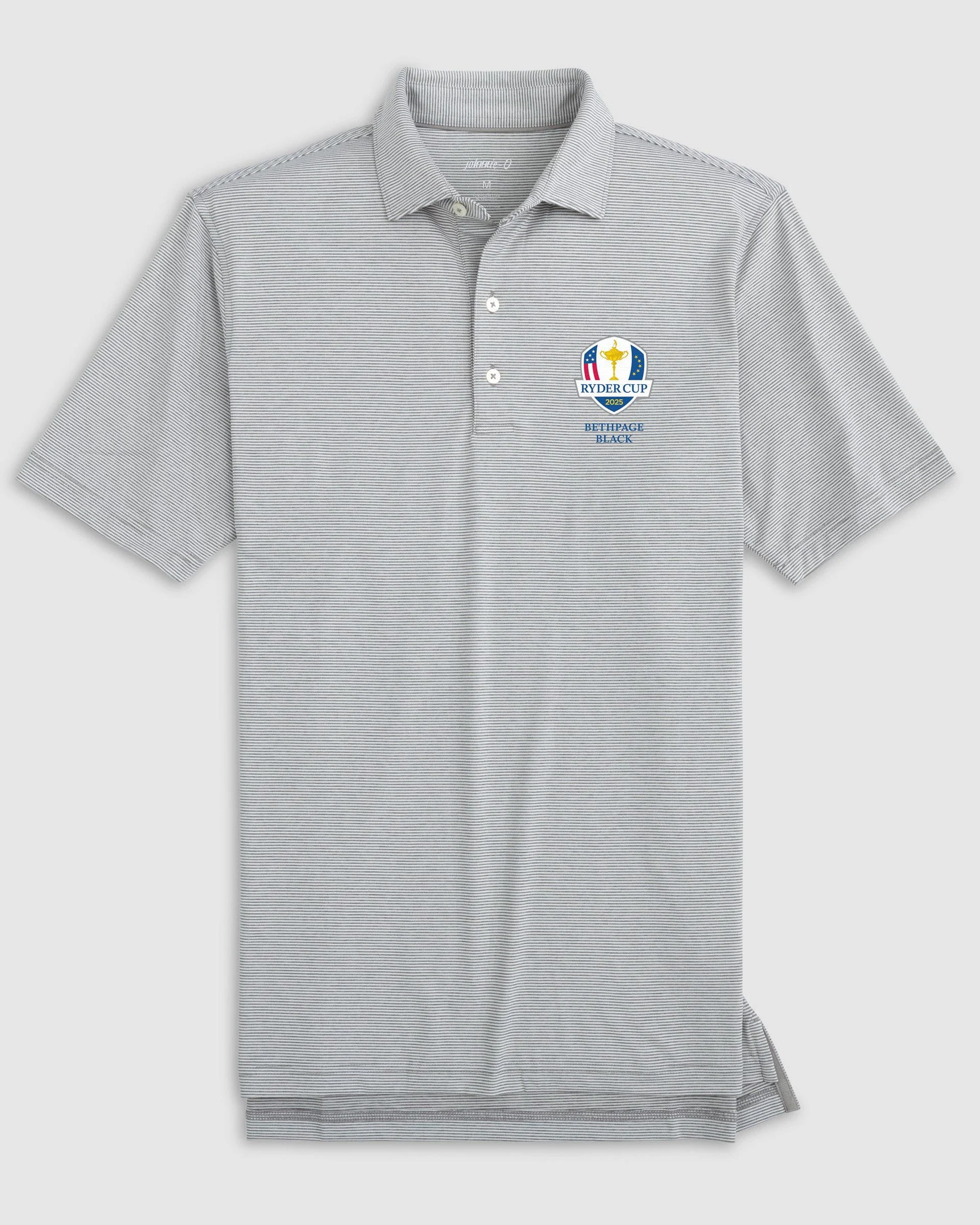 Ryder Cup Lyndonn Striped Performance Jersey Polo - Image 4