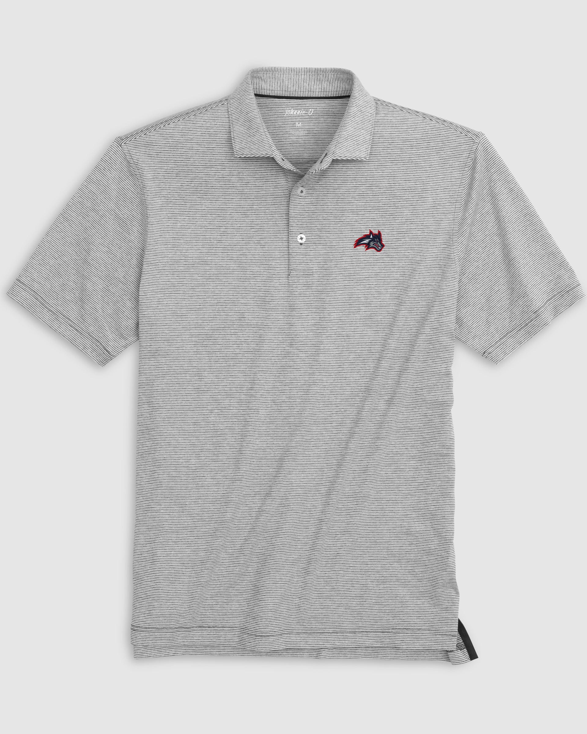 Stony Brook Lyndonn Striped Jersey Performance Polo - Image 10